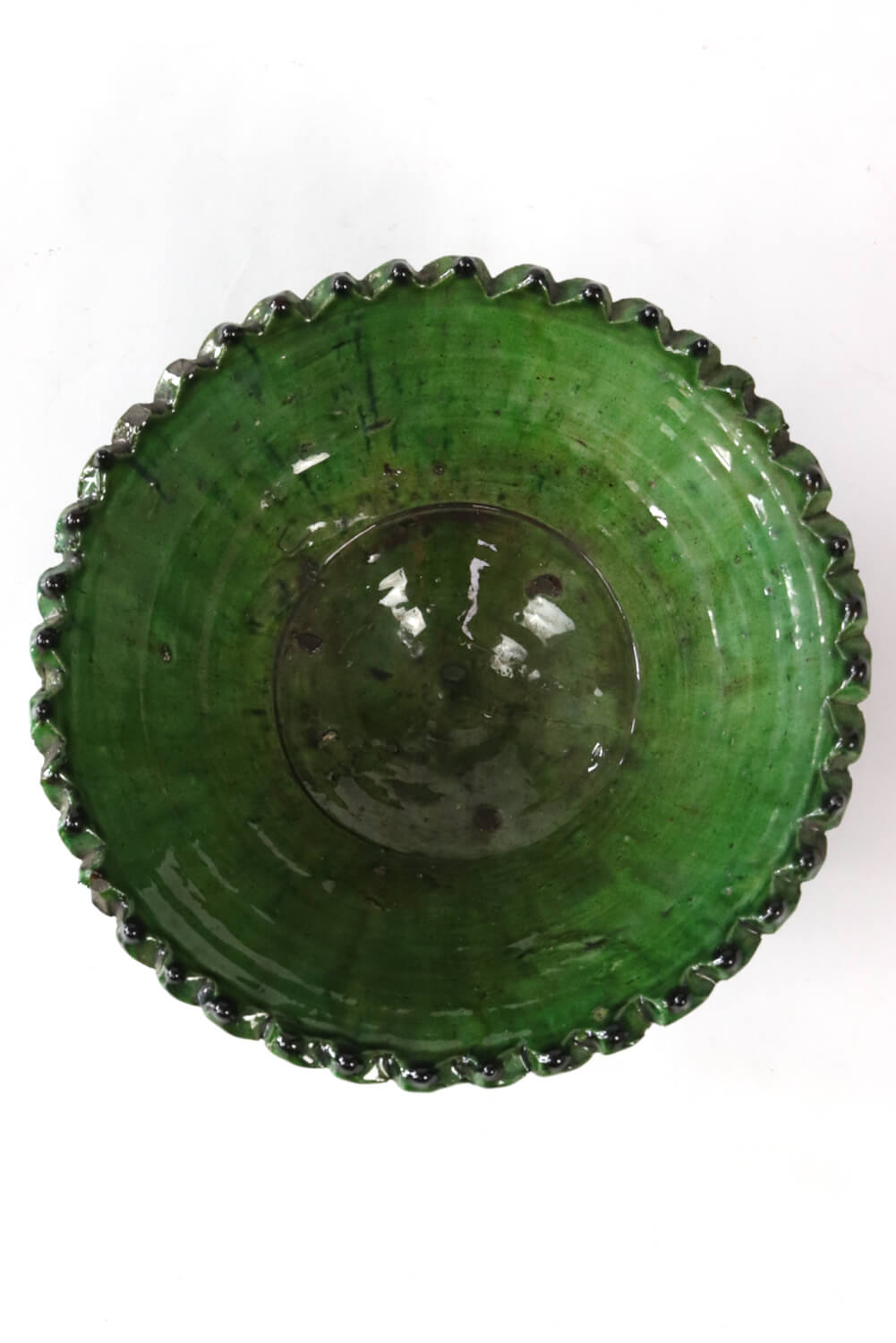 schale keramik grün