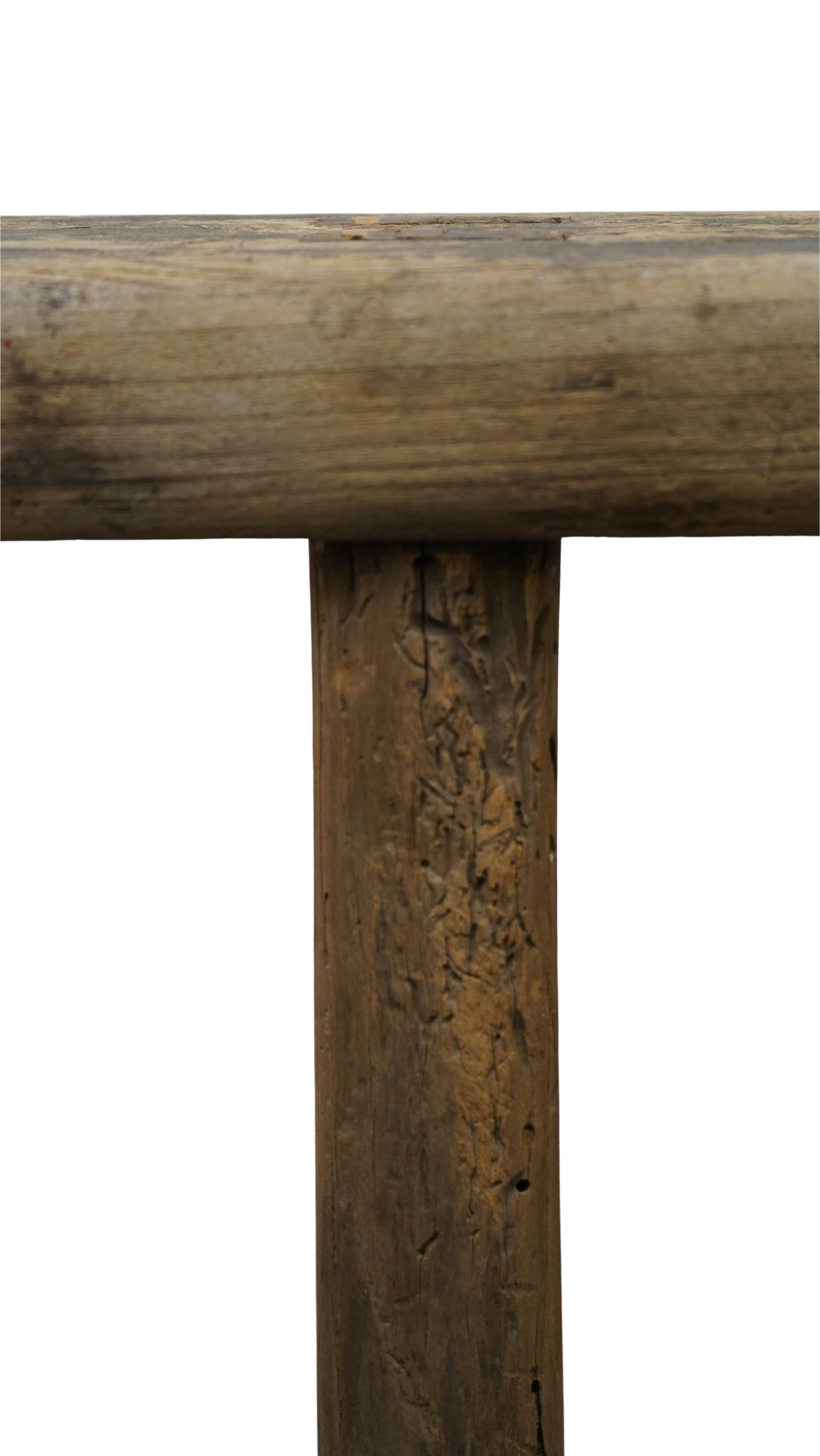 massive chinesische Holzbank 120 cm