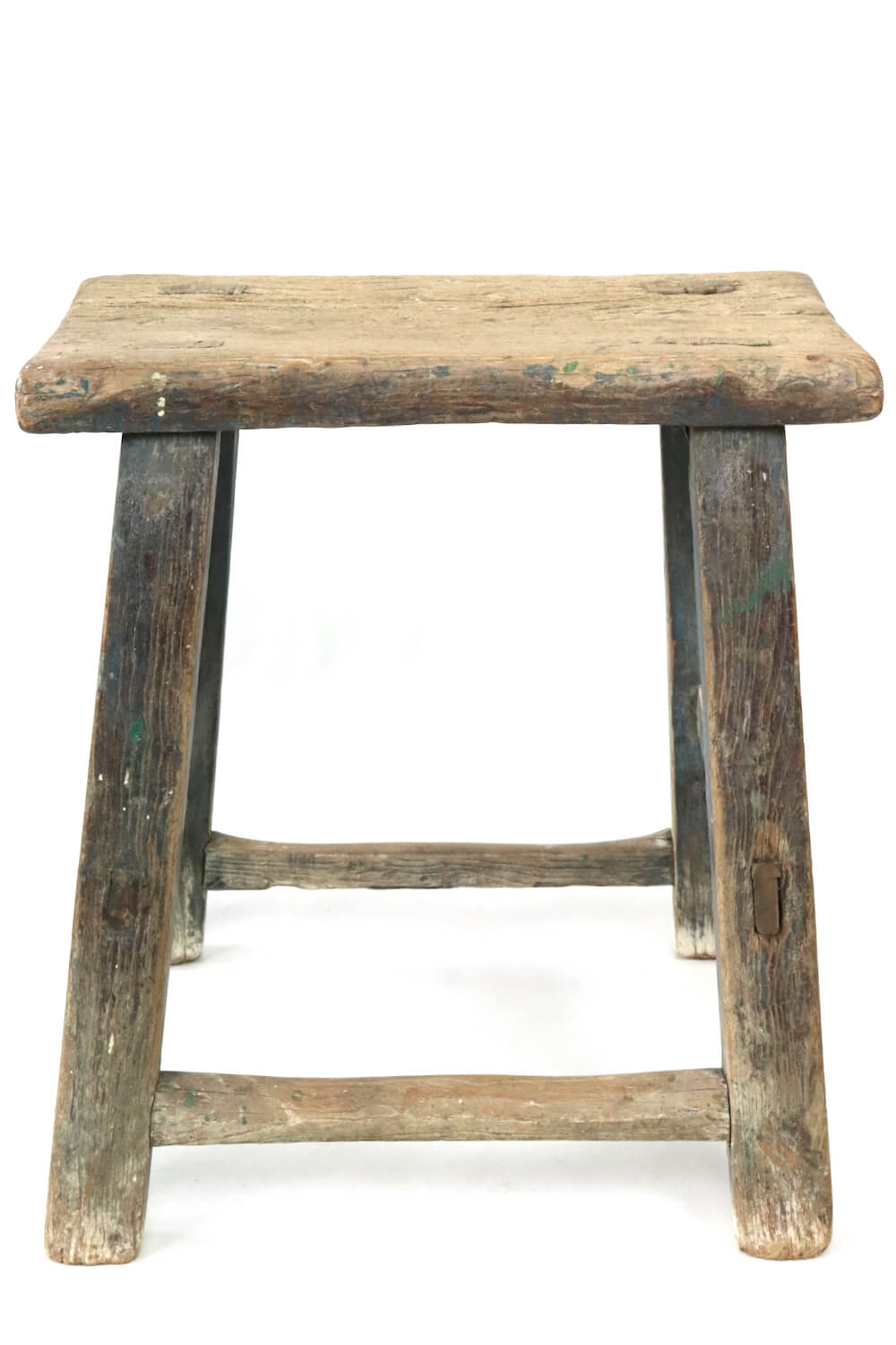 Großer Holzhocker antik rustikal Hocker antik China