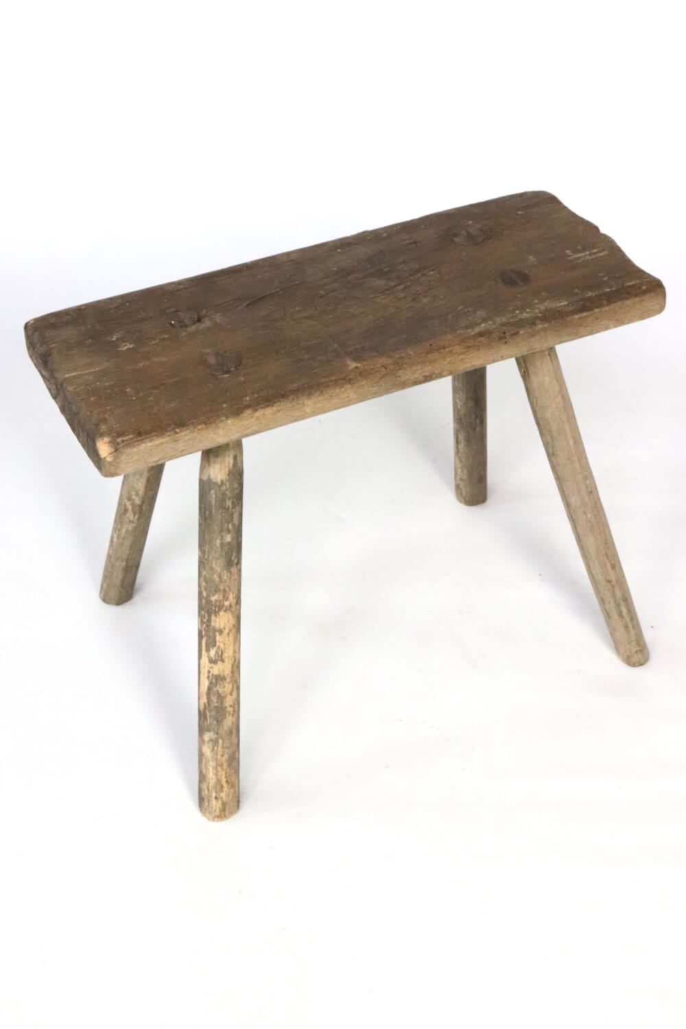 Antique rustic stool