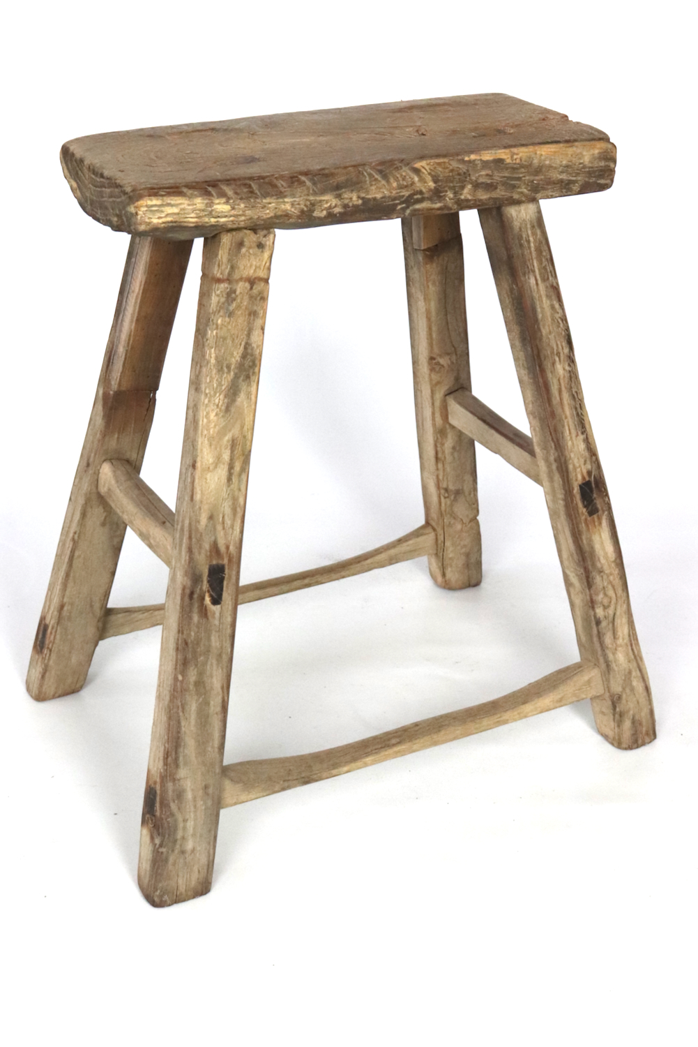 Hocker aus Holz Asien antik