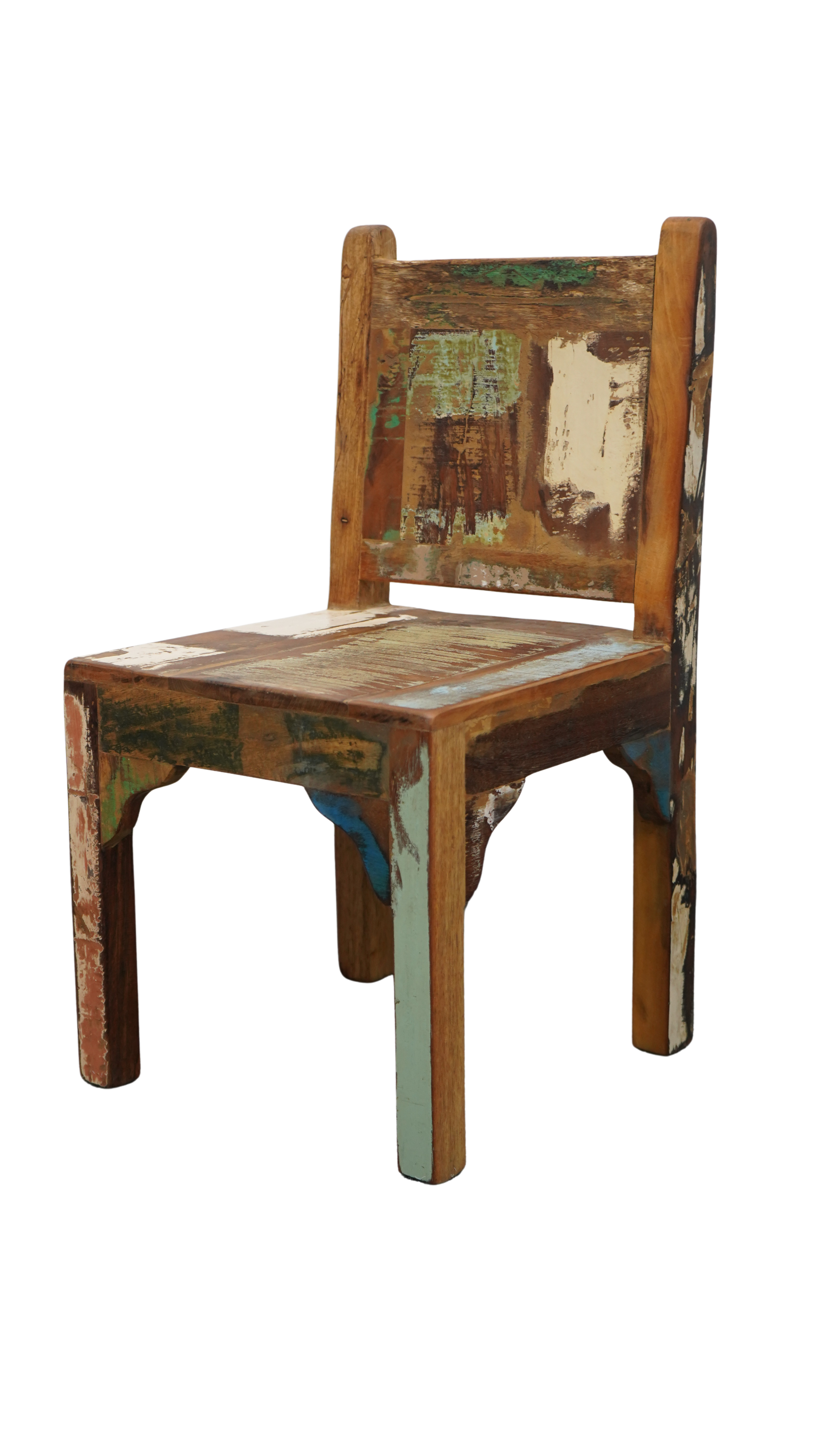 kleiner Shabby-Chic Hocker - Vintage
