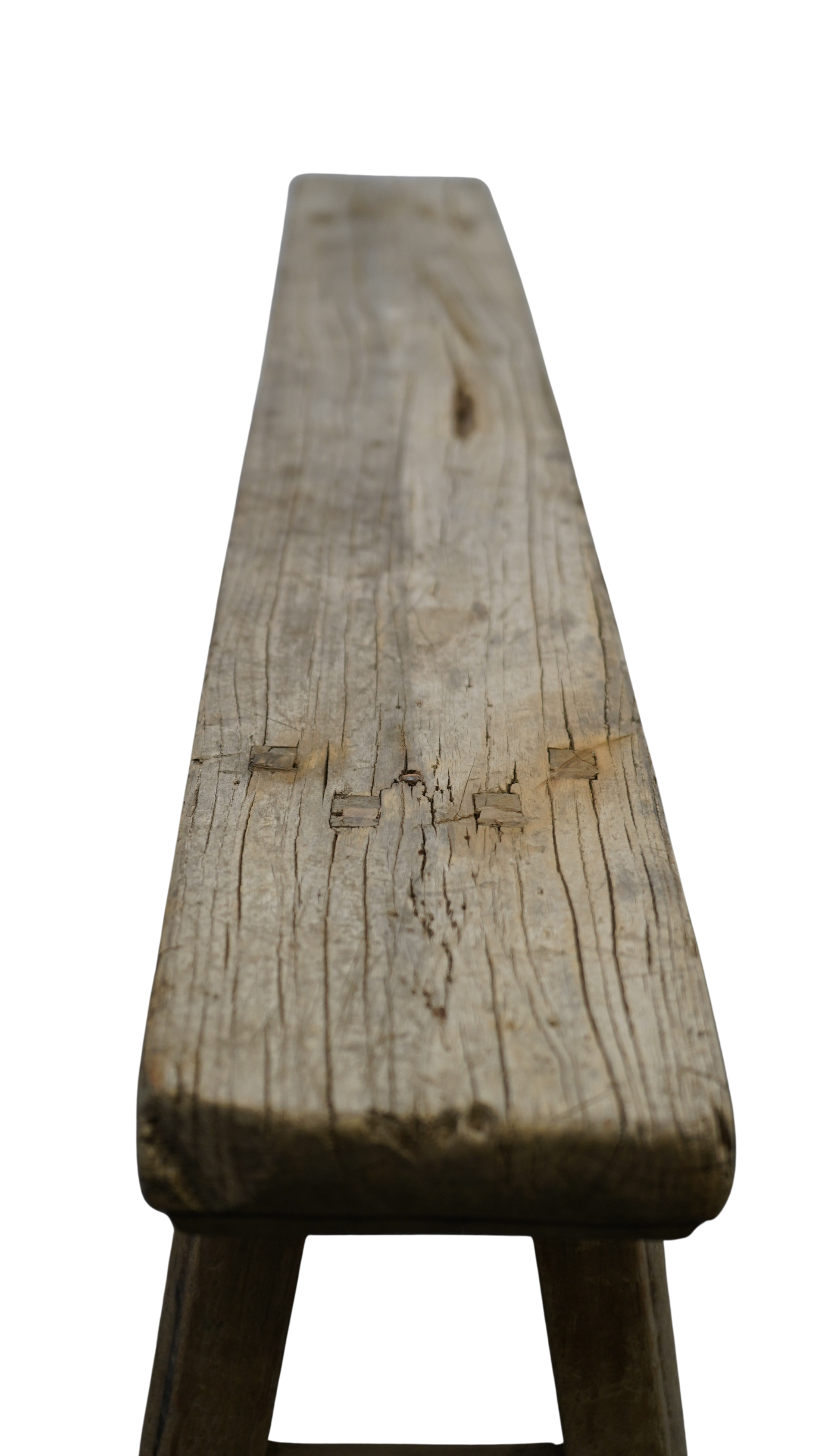 chinesische Holzbank 120 cm Massivholz