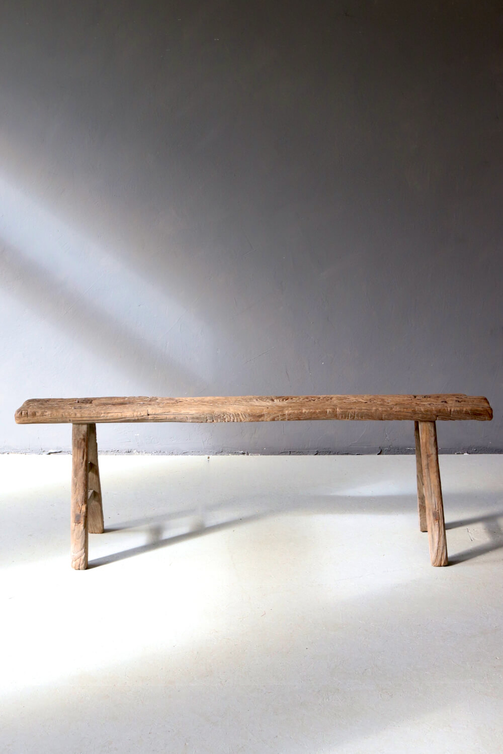 Antique  wooden bench China, 155 cm