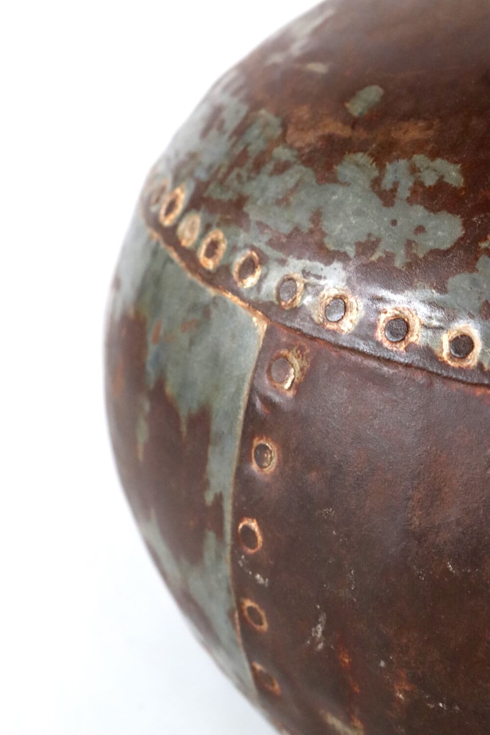 Old metal vase from India