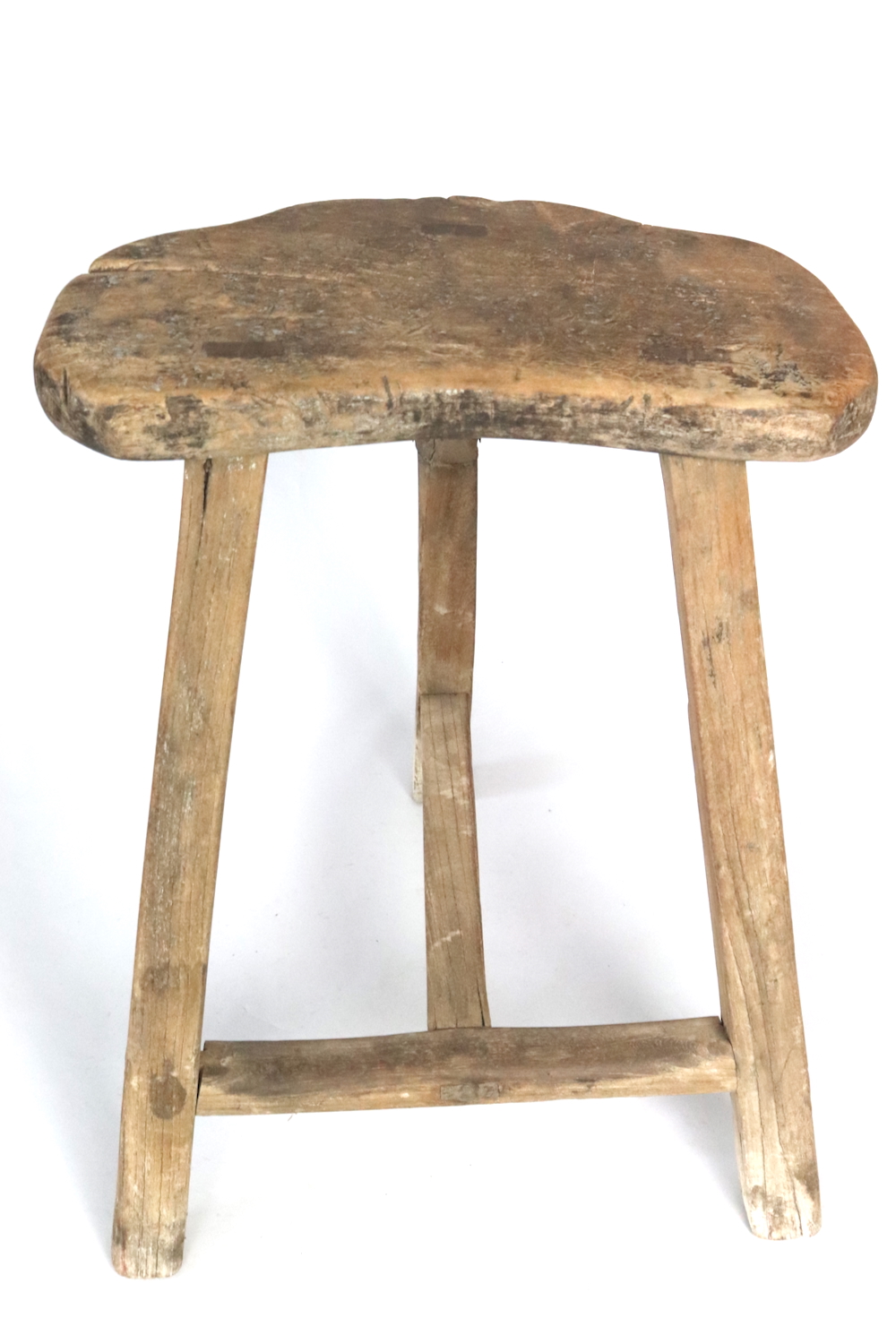 Butterfly Holzhocker Asien antik 