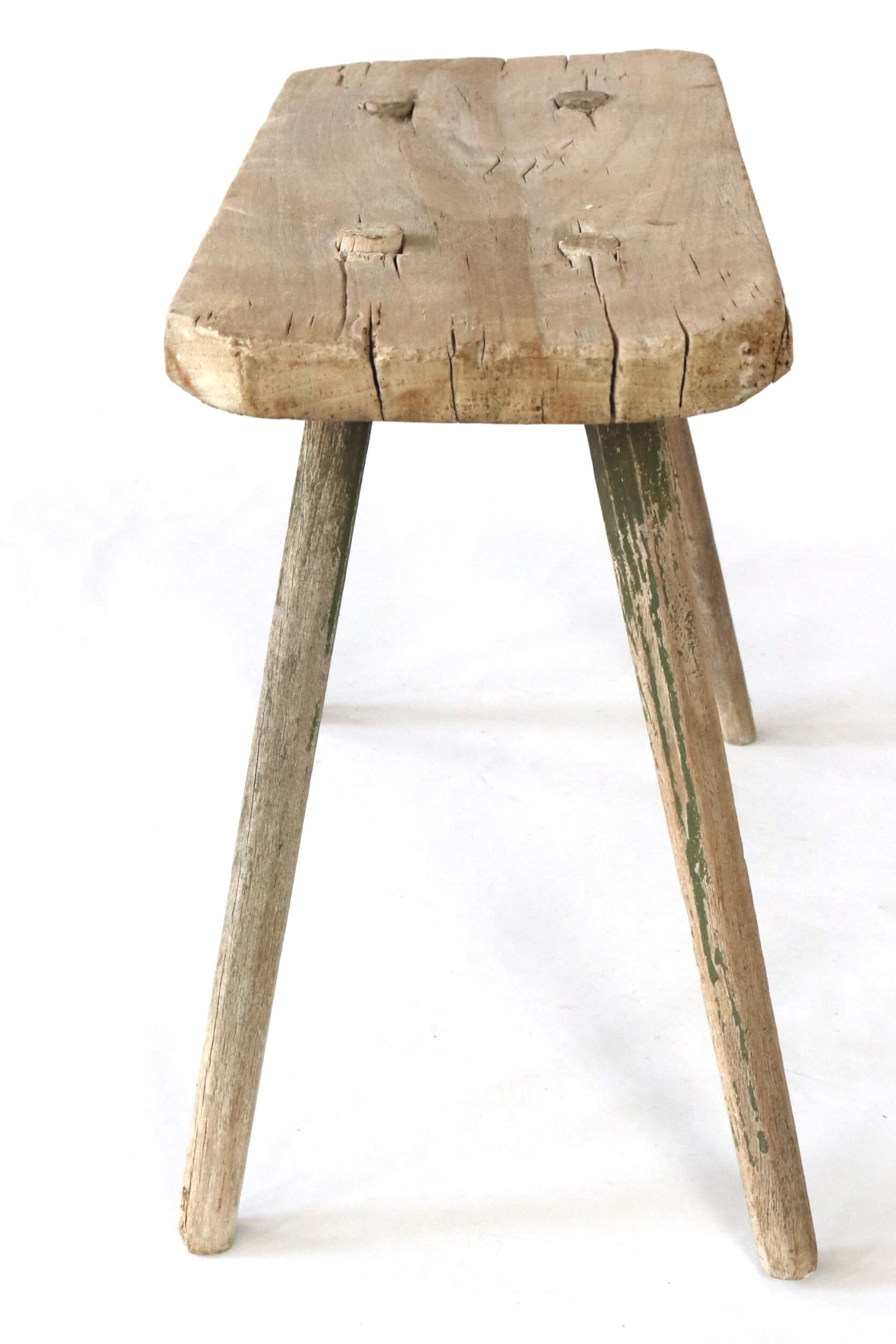 Alter Holzschemel rustikal Alter Holzschemel rustikal