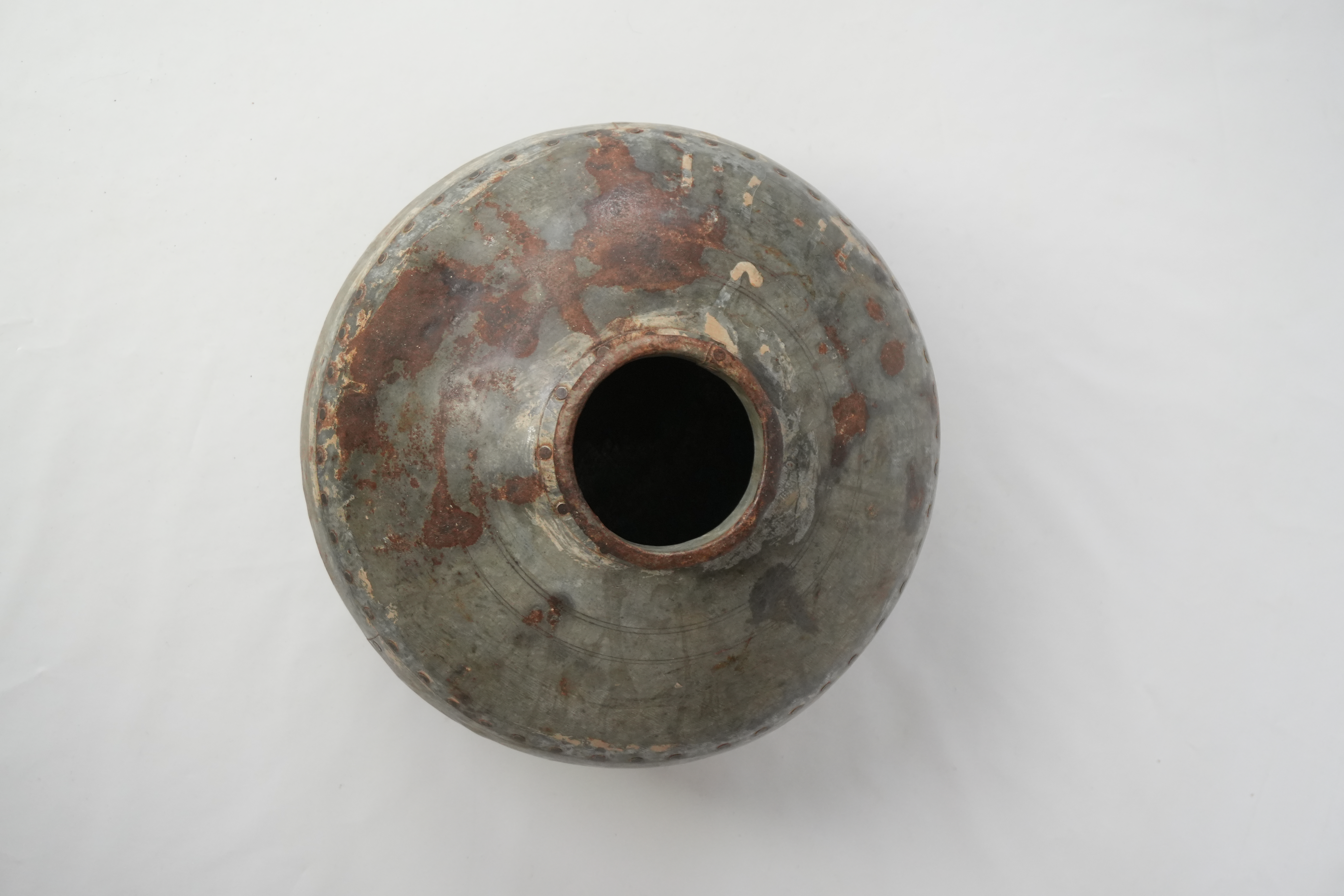 indische Metallvase