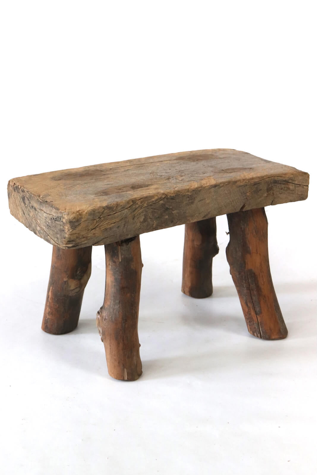 Holzschemel antik Wabi Sabi Holzschemel antik Wabi Sabi