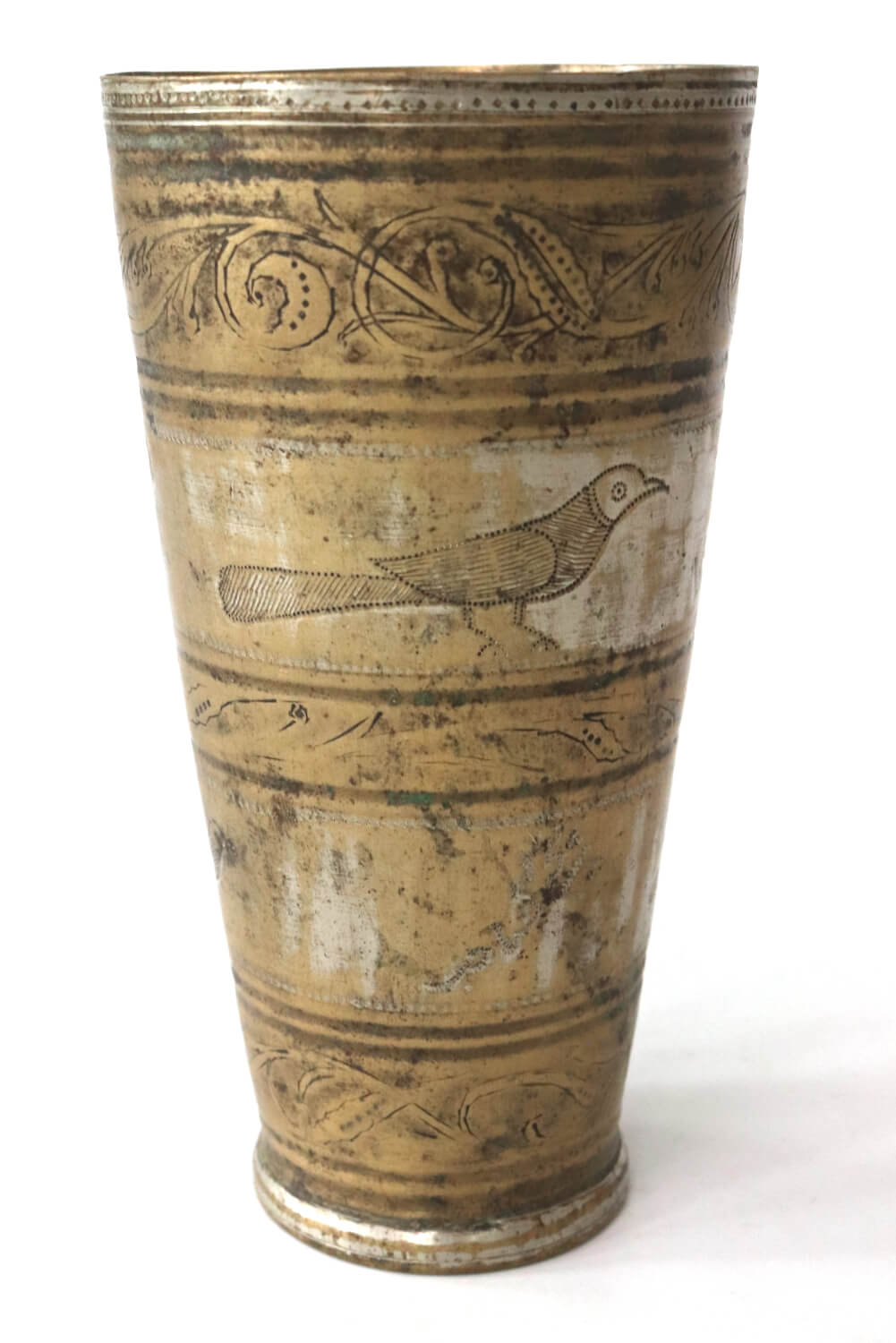 Brass lassi cup XL 