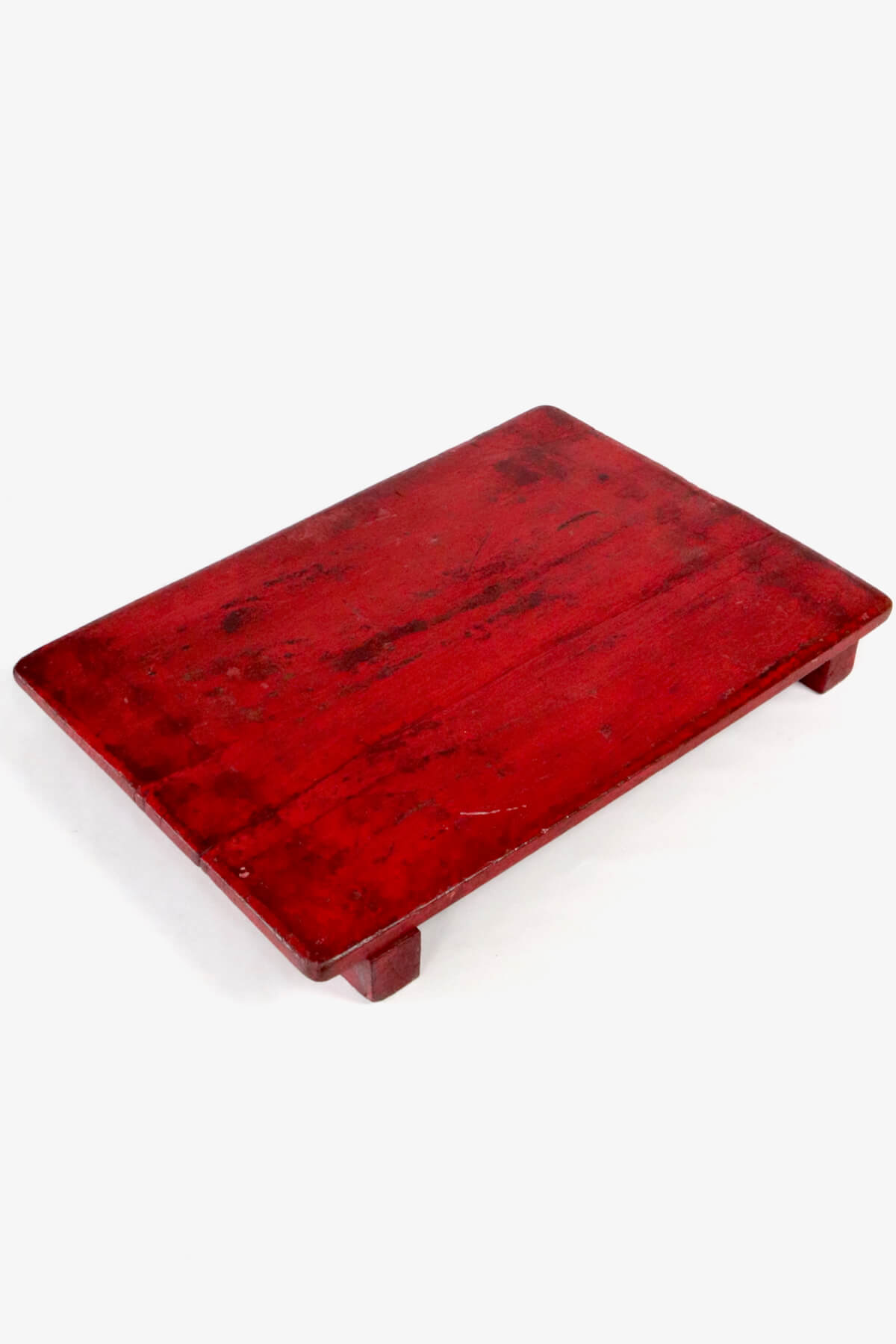Green wooden tray, 56x39 Green wooden tray, 56x39