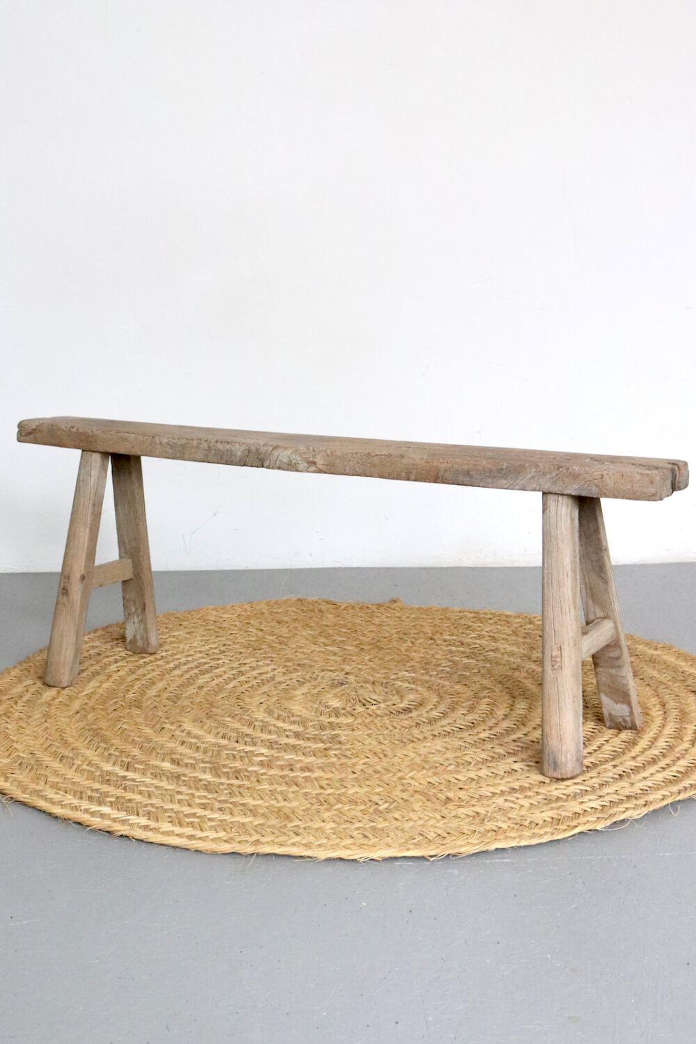 Chinese wooden bench antique 127 cm