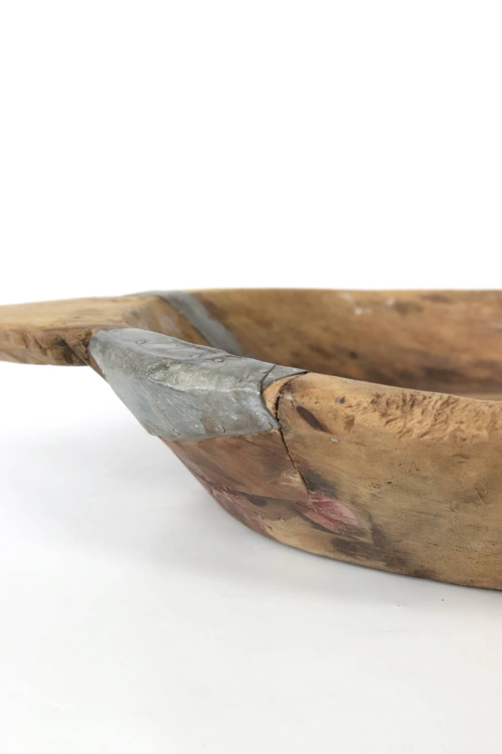 Rustic wooden bowl, 8xØ40x55 