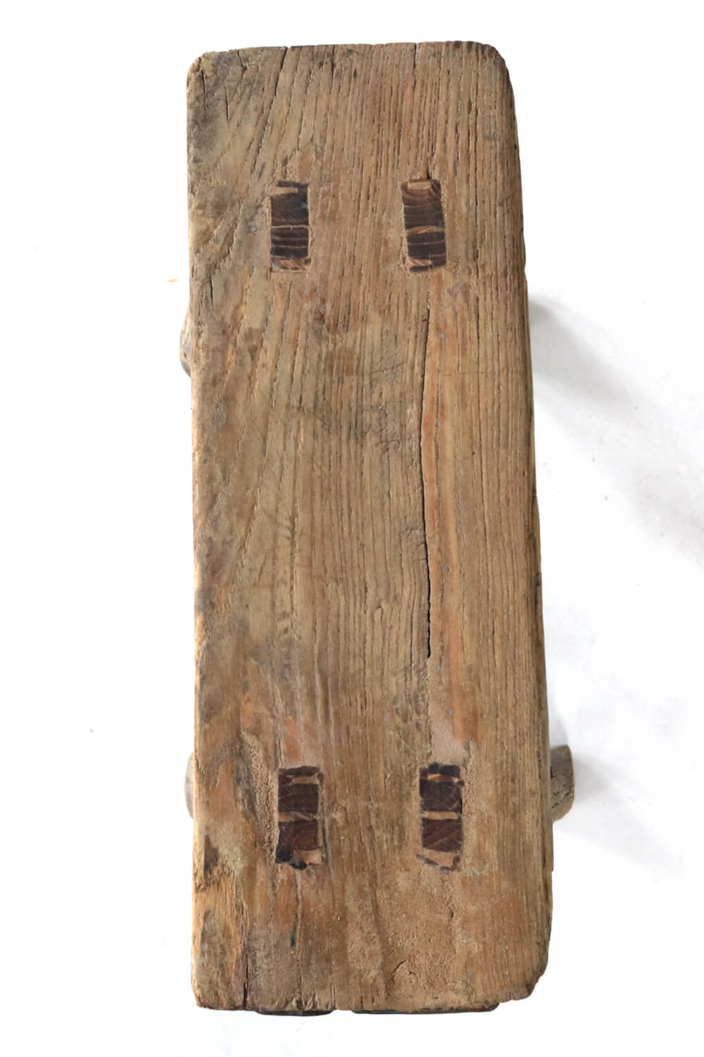 Holzschemel antik rustikal 