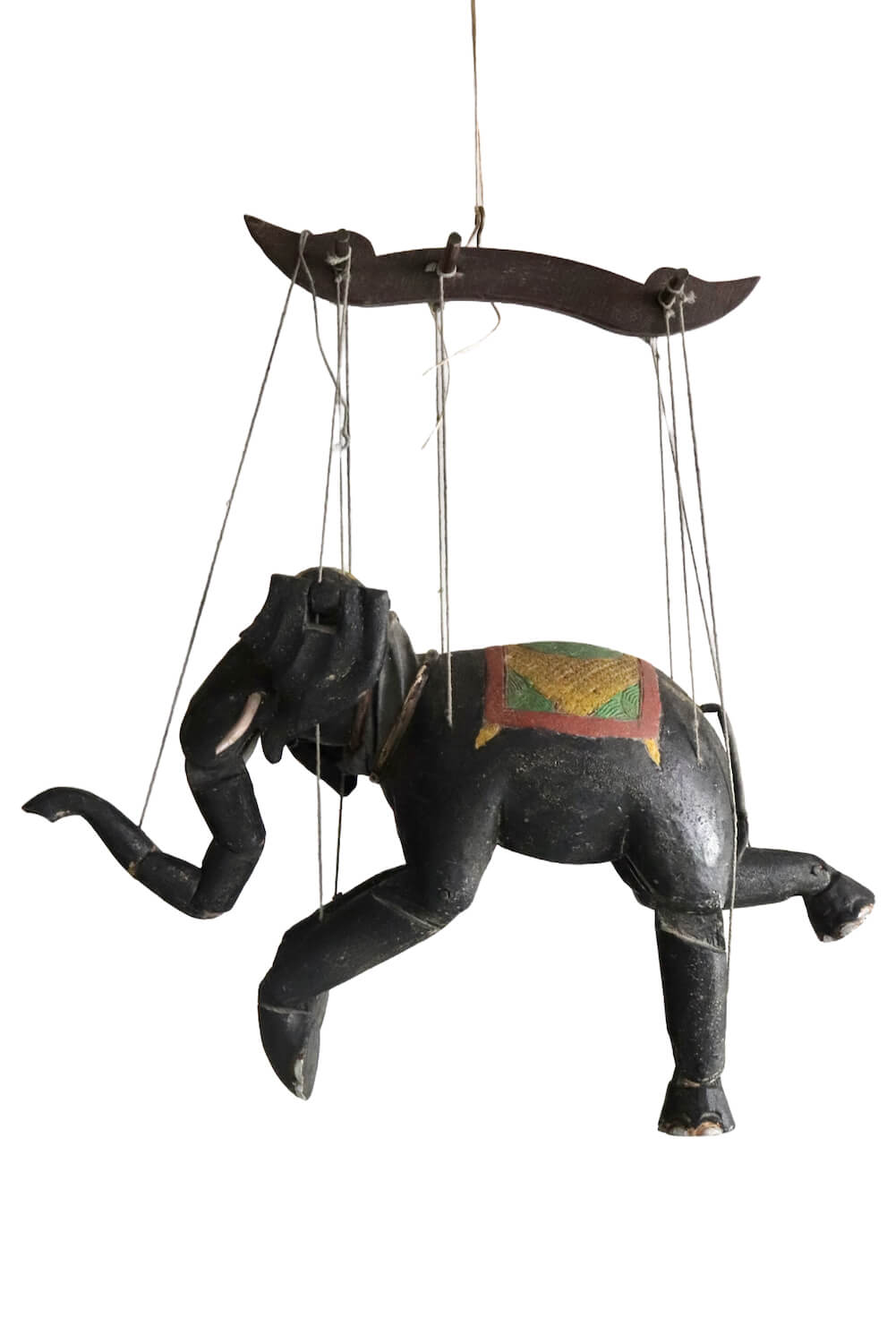 Vintage Marionette Elefant