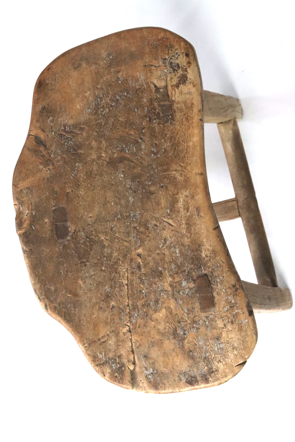 Butterfly Holzhocker Asien antik 