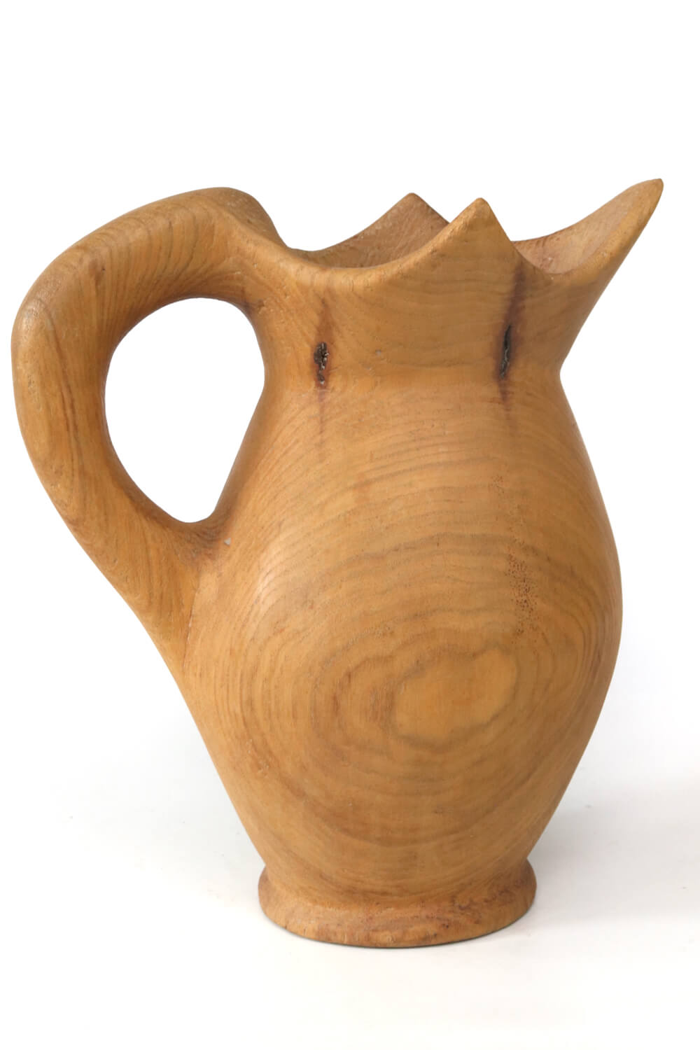 Vintage wooden jug