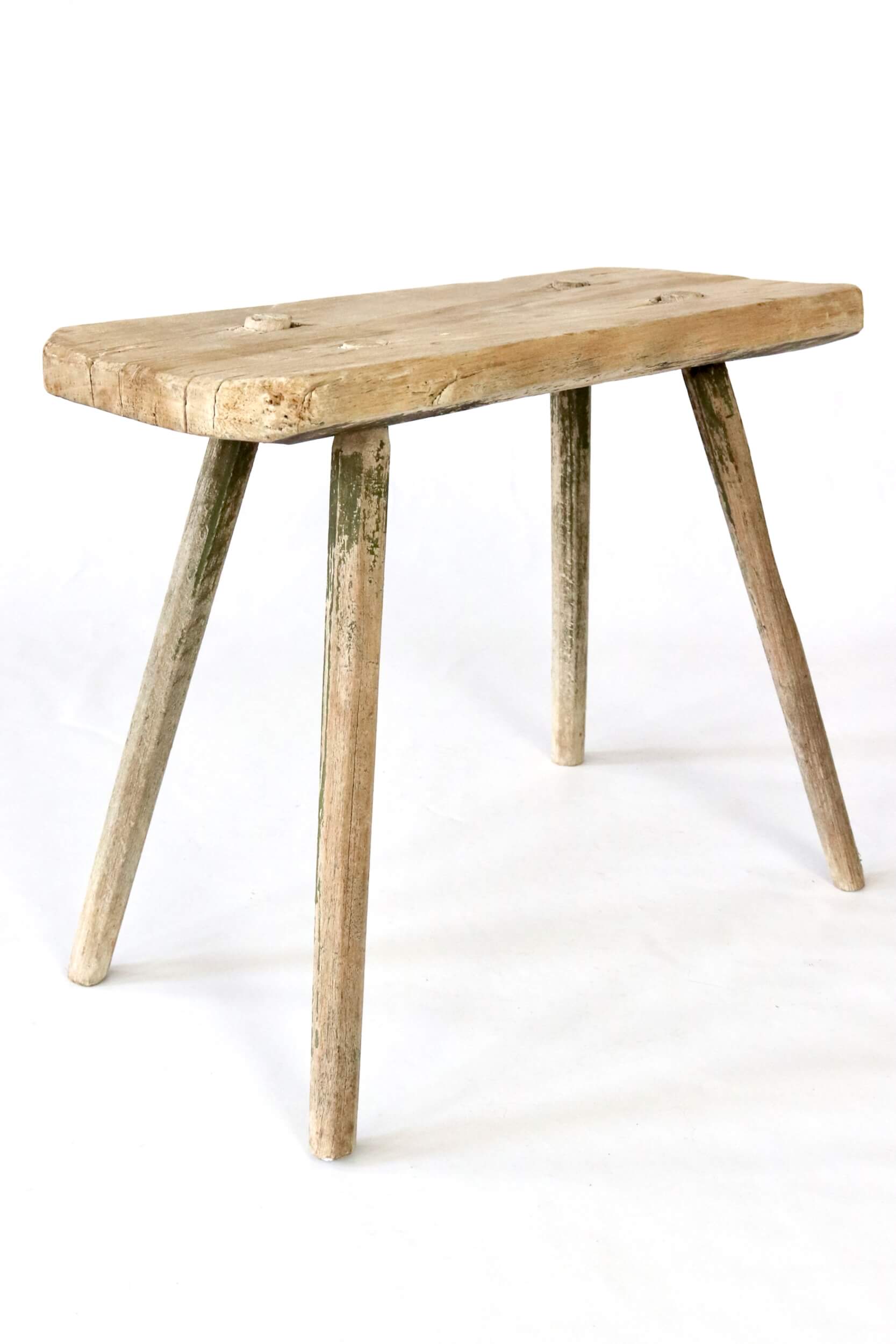 Alter Holzschemel rustikal Alter Holzschemel rustikal