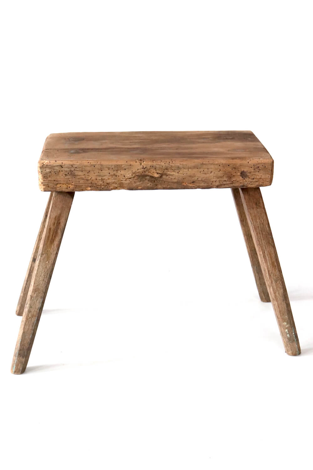 Antique rustic wooden stool Antique rustic wooden stool