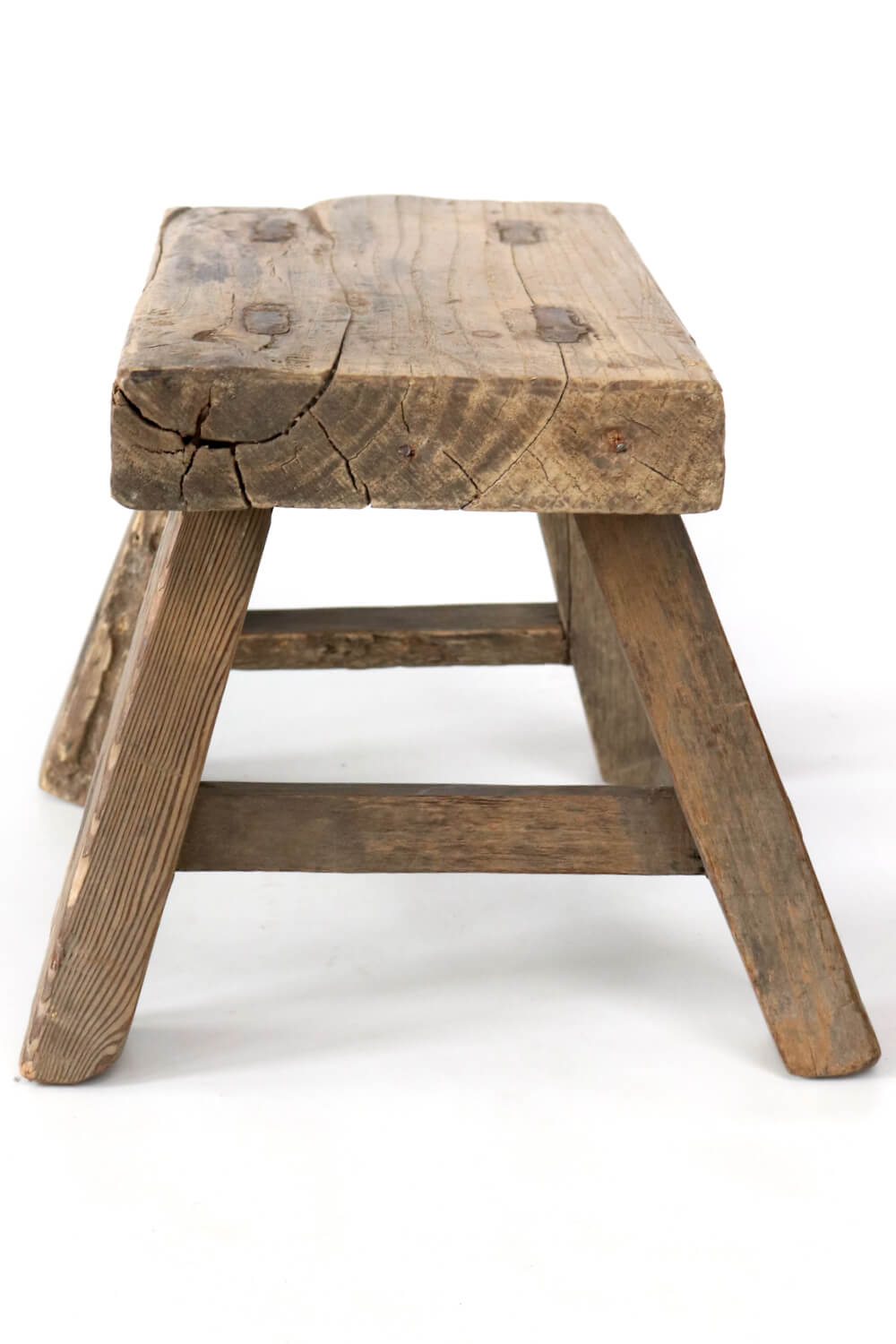 Small sturdy stool antique