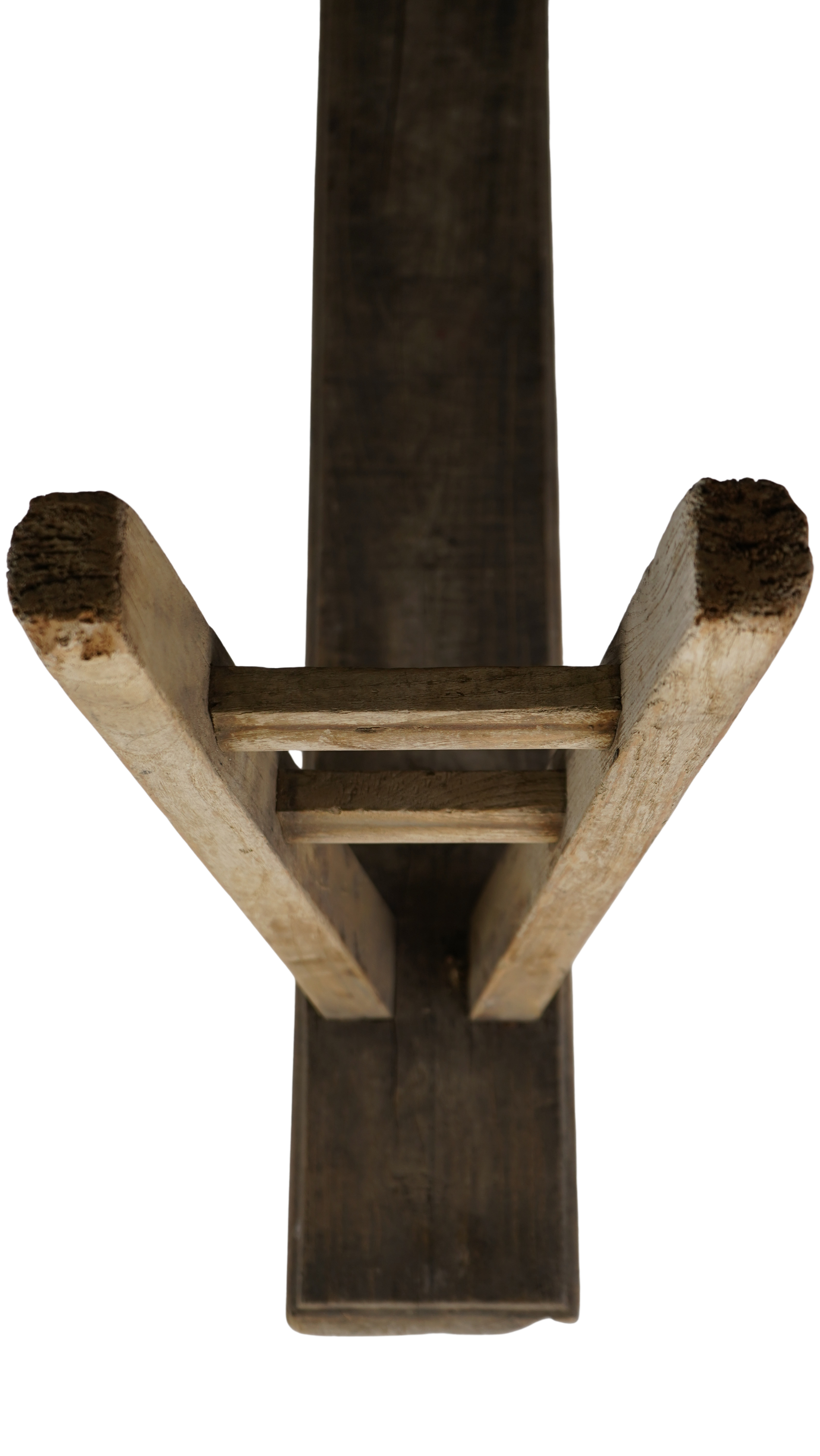 chinesische Holzbank 120 cm Massivholz
