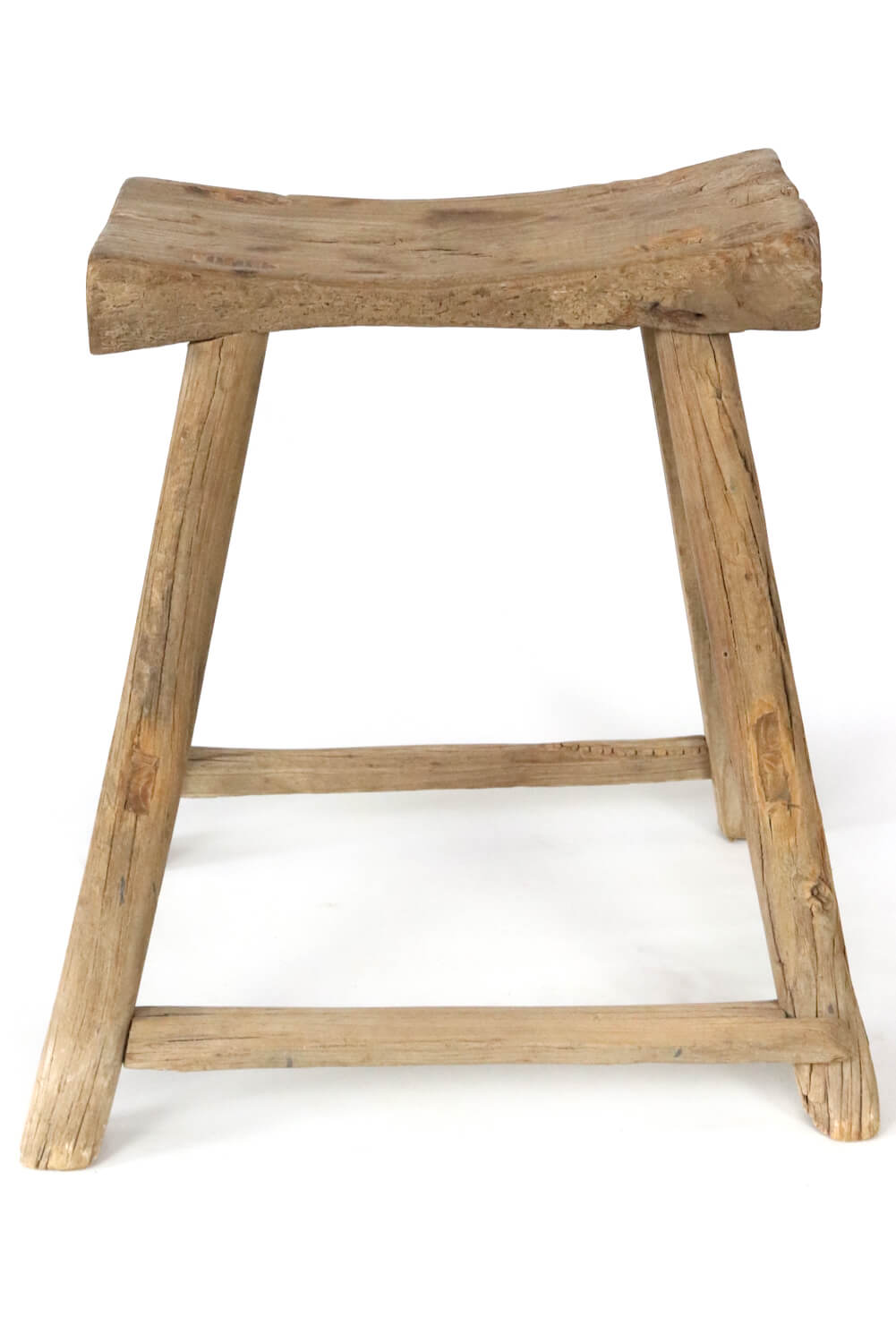 Rustic wooden stool antique China