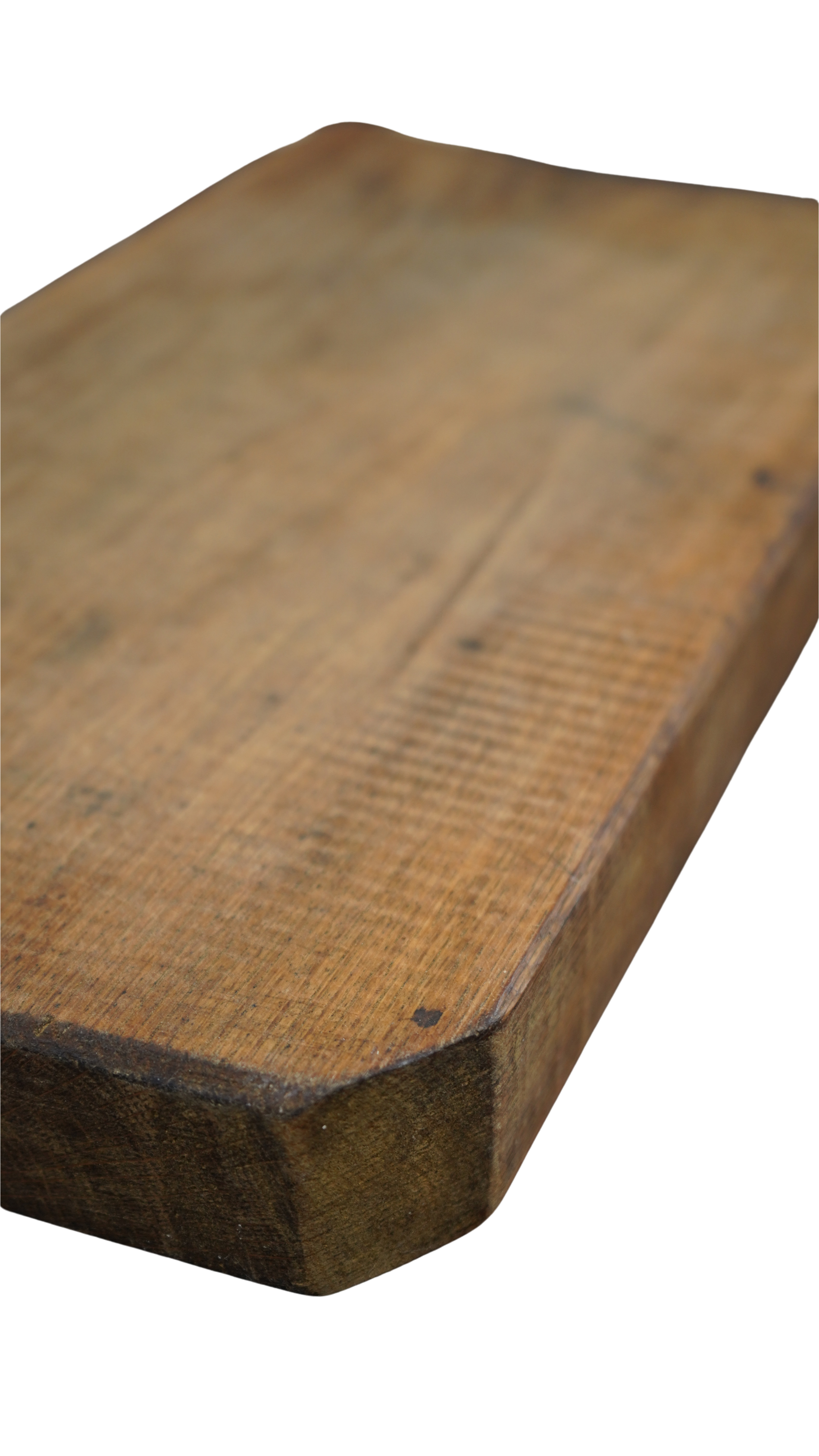 Antikes Holzbrett aus Massivholz