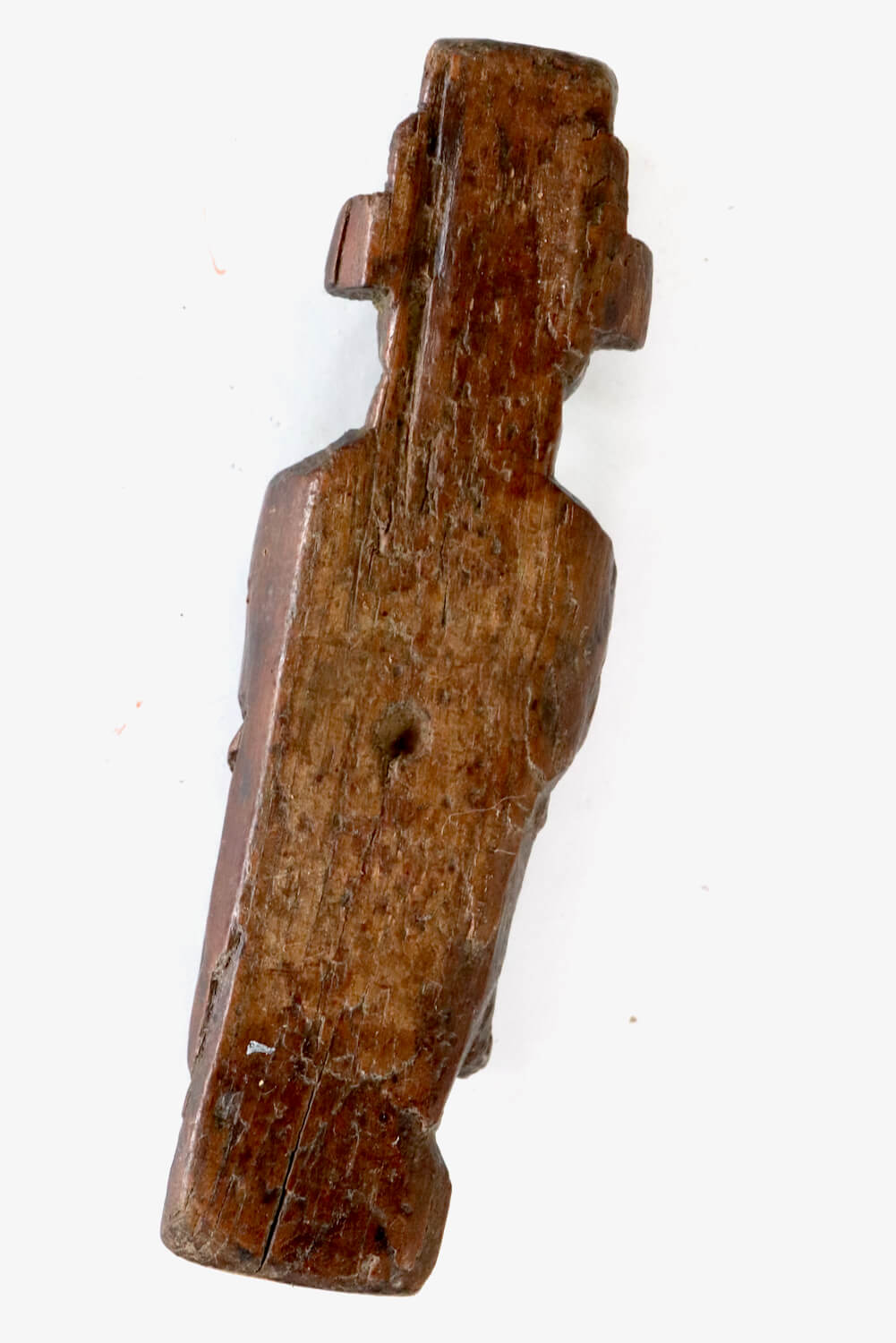 Alte Fruchtbarkeitsstatue Babli aus Holz 