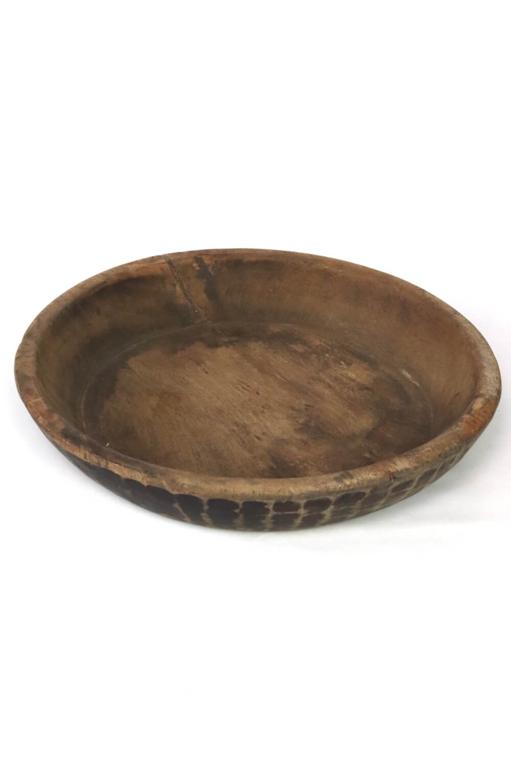 Hand-carved wooden bowl, ø 50 Hand-carved wooden bowl, ø 50