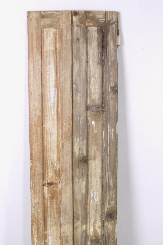 alter Fensterladen aus Holz Alter Fensterladen Holz Shabby 166x48