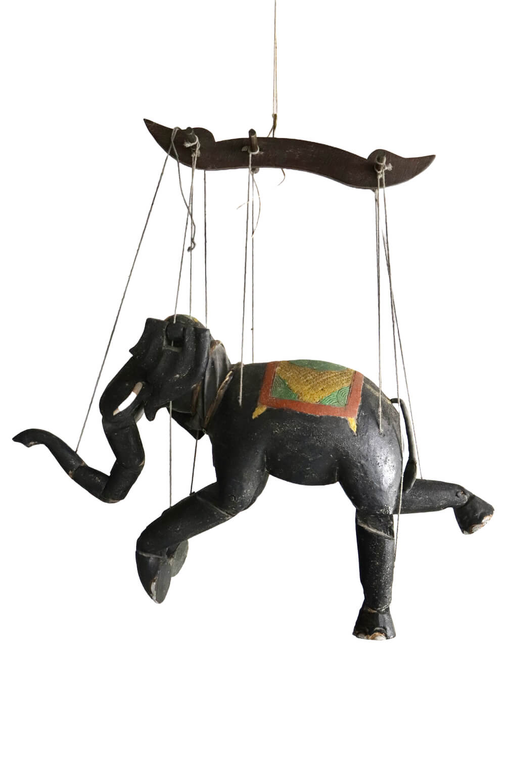 Vintage Marionette Elefant