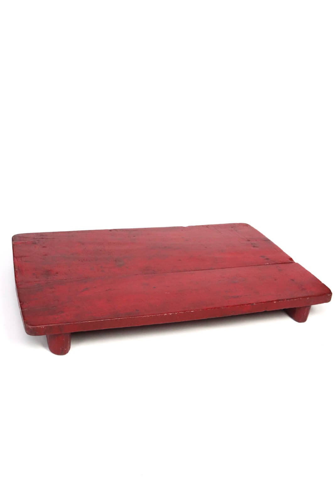 Red tray with feet