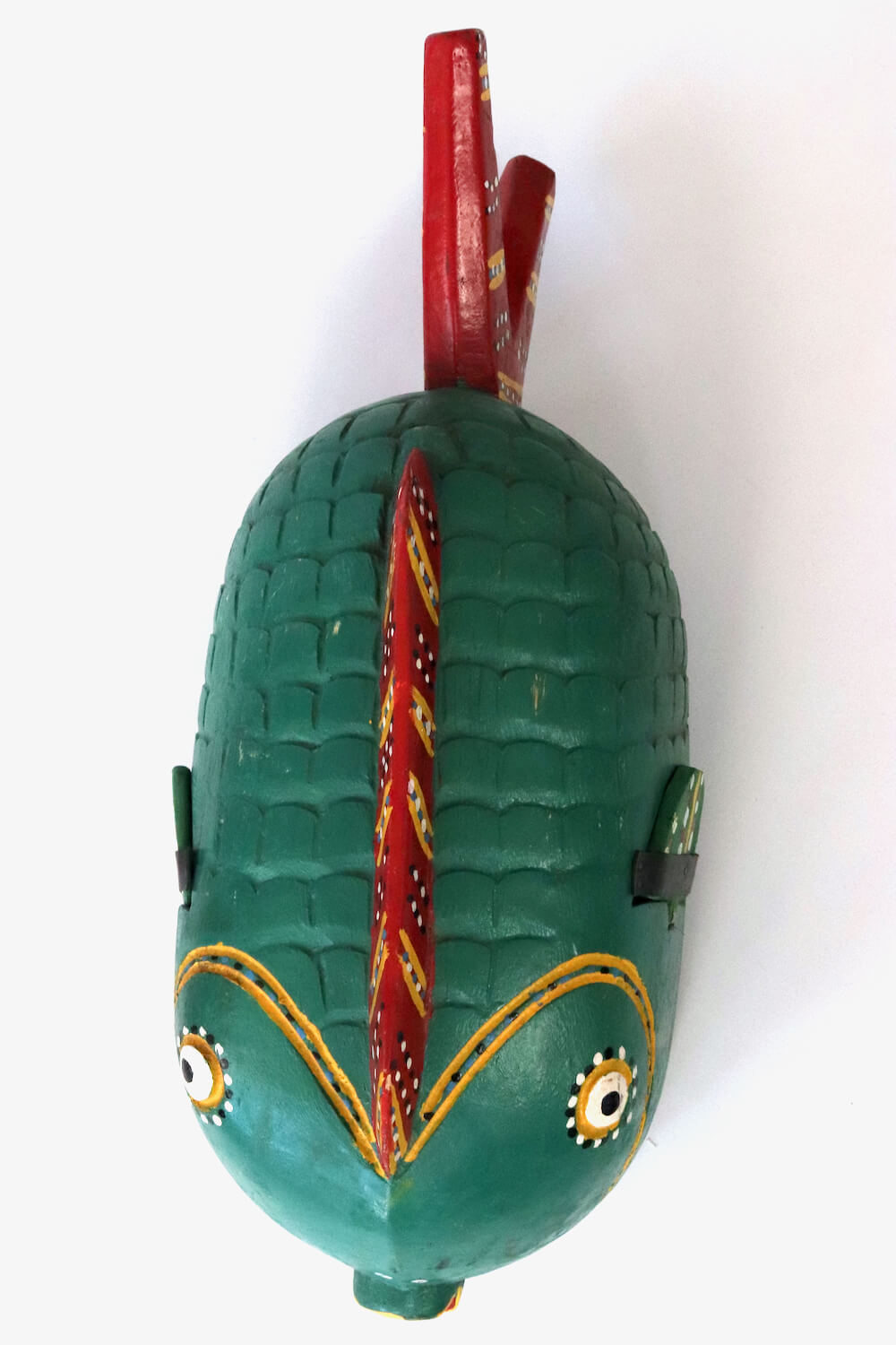 Dicker  Bozo Fisch grün 55 cm