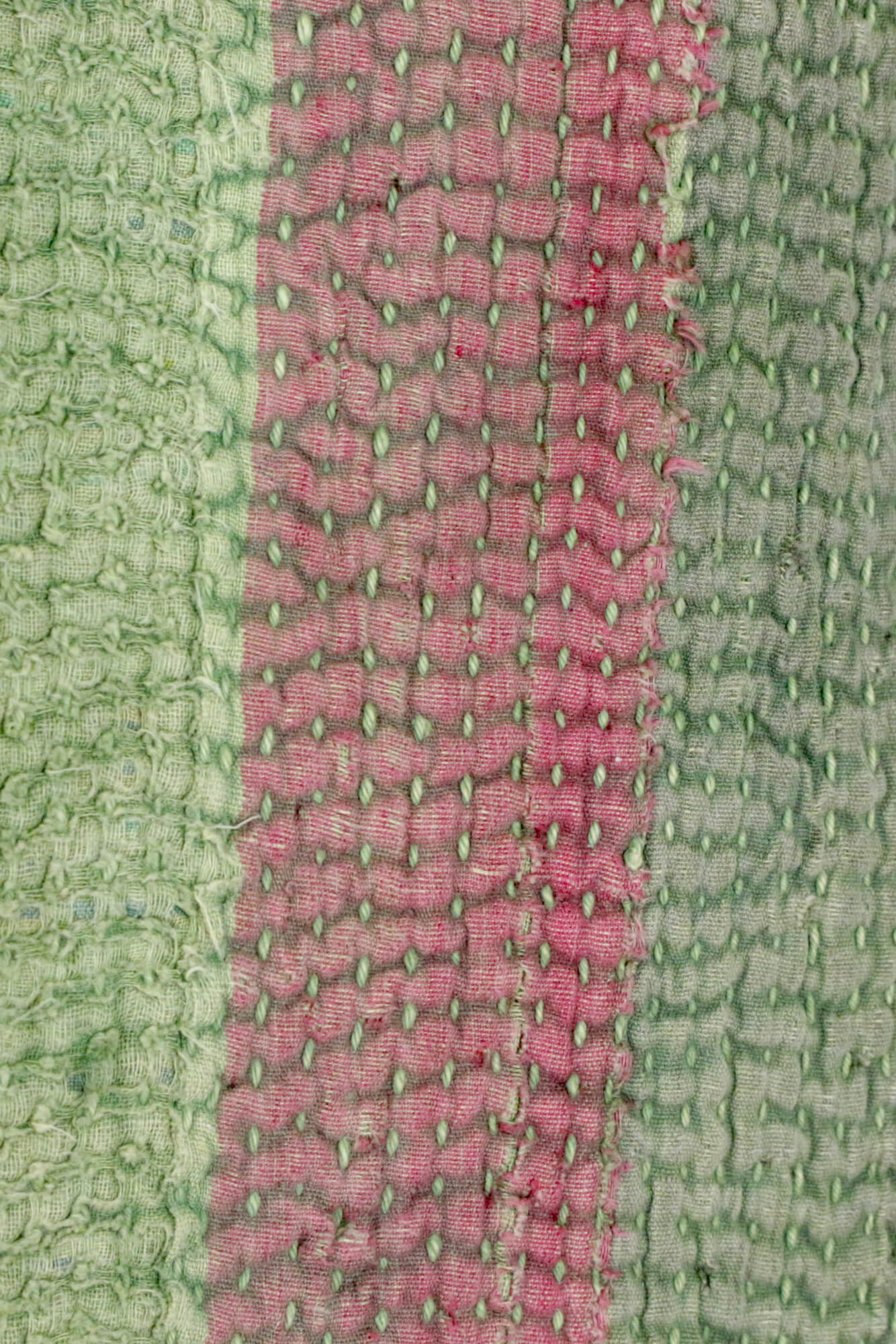 Decke aus Vintage Stoffen, Indien Decke aus Vintage Stoffen, Indien
