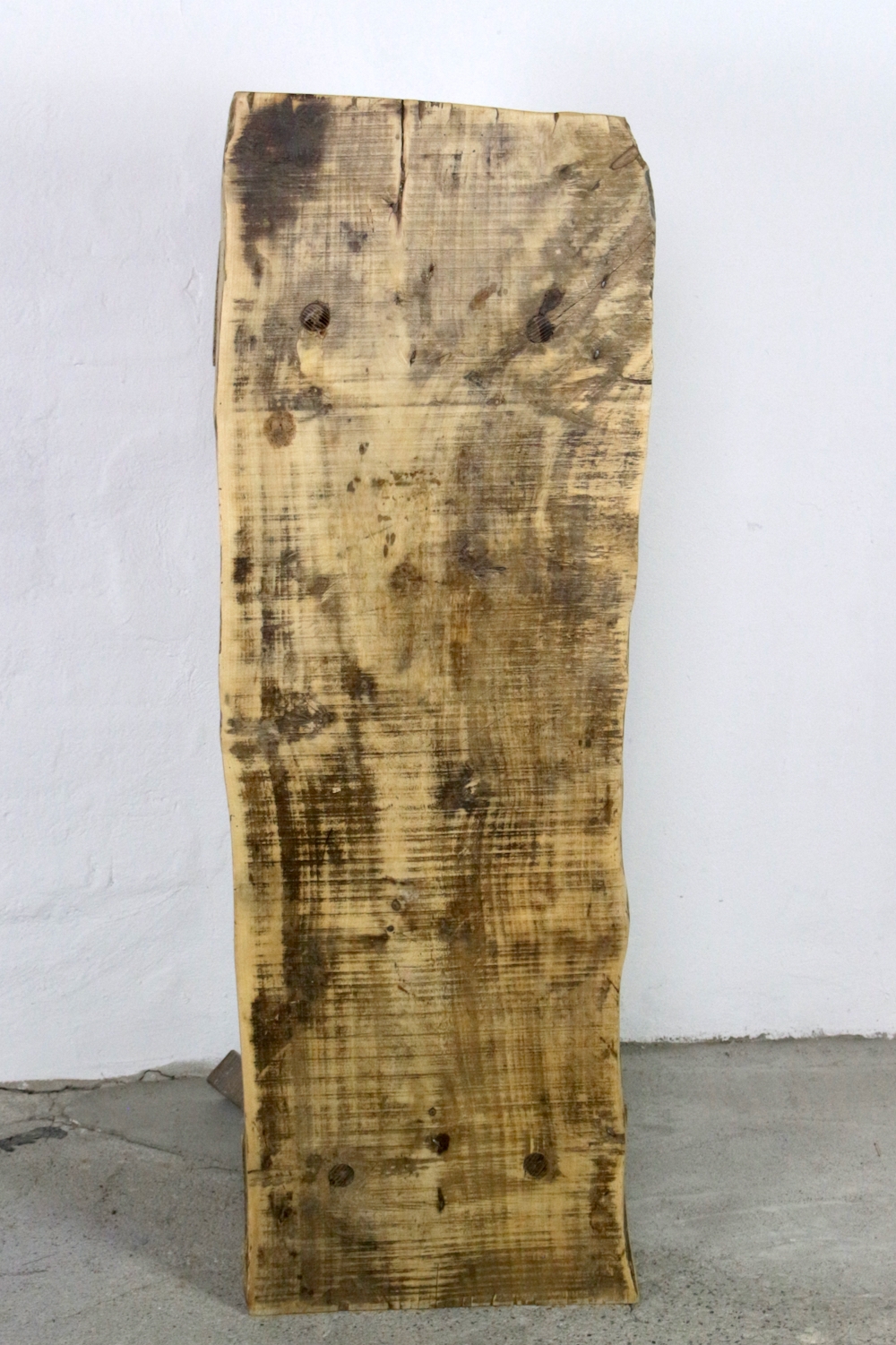 4 Bauernbank Tisch aus altem Holz, 119 cm
