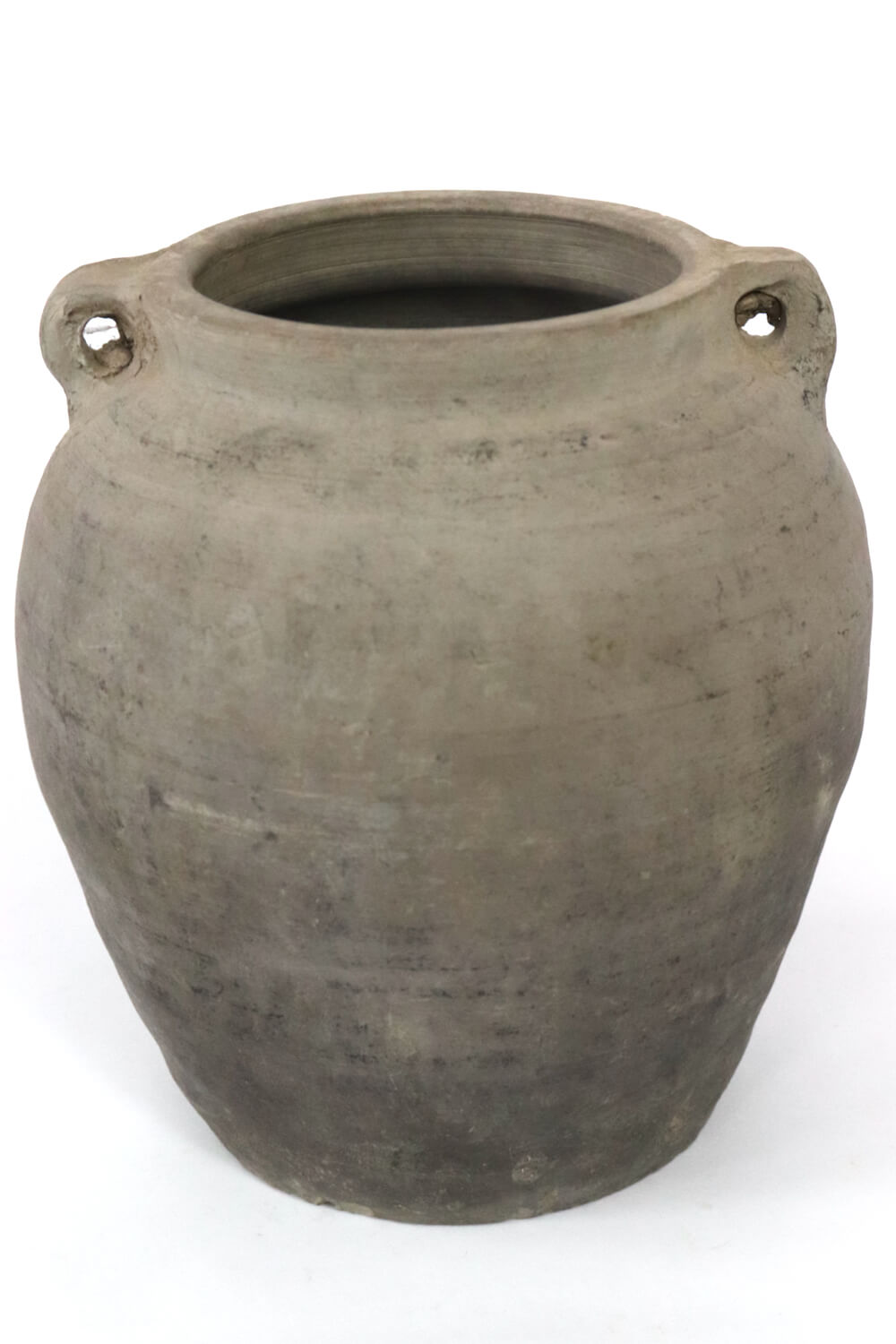 Grauer Terrakotta Topf antik,China 18xø17 Grauer Terrakotta Topf antik,China 18xø17