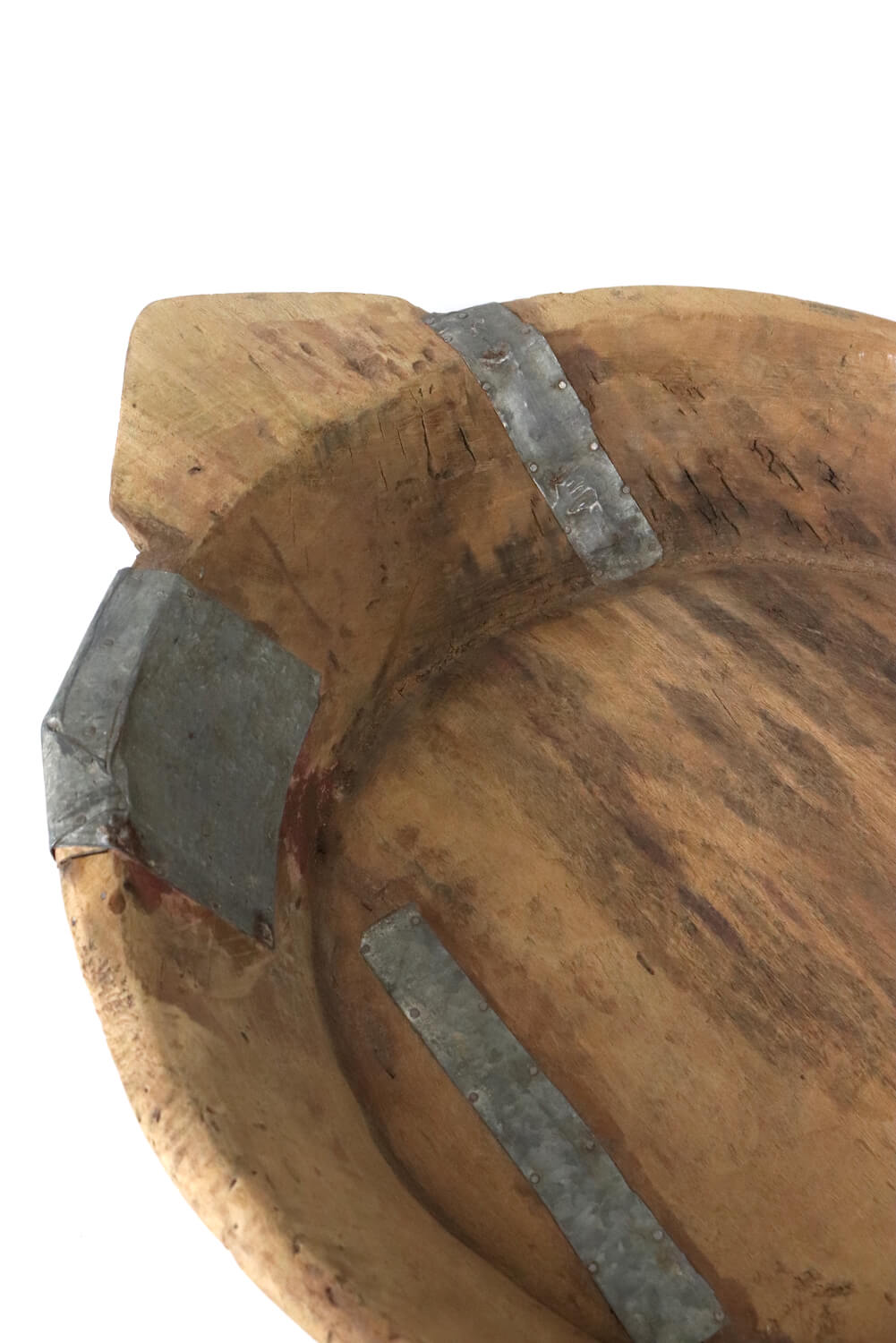 Rustic wooden bowl, 8xØ40x55 