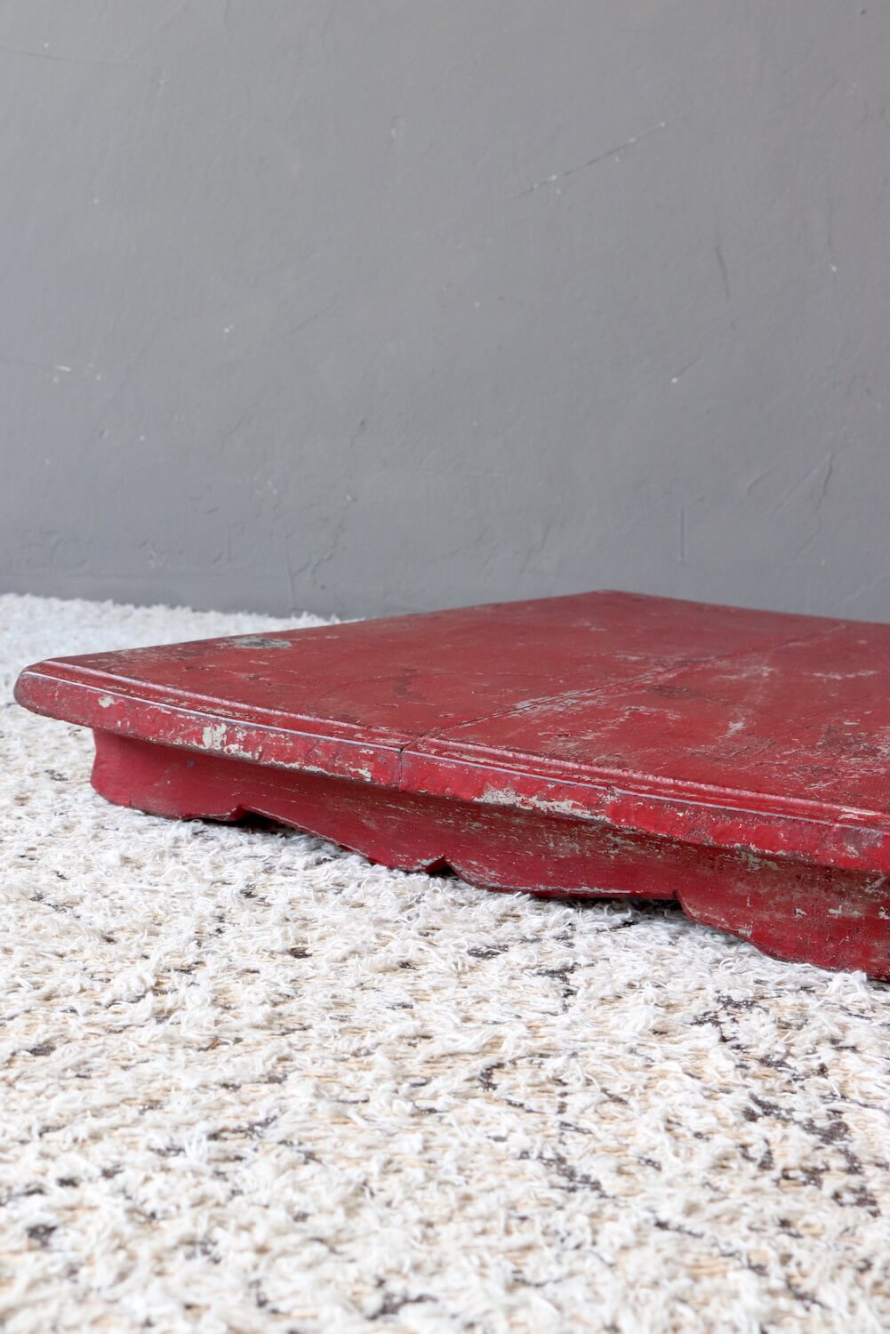 Antikes Tableau rot 60x41 Antikes Tableau rot 60x41