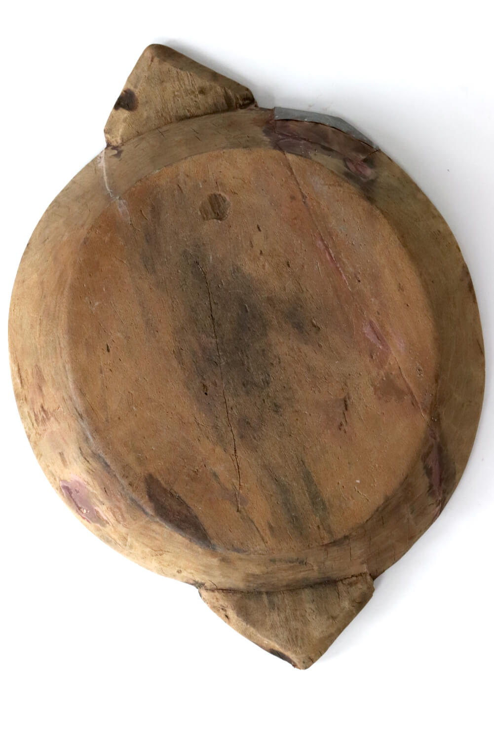 Rustic wooden bowl, 8xØ40x55 