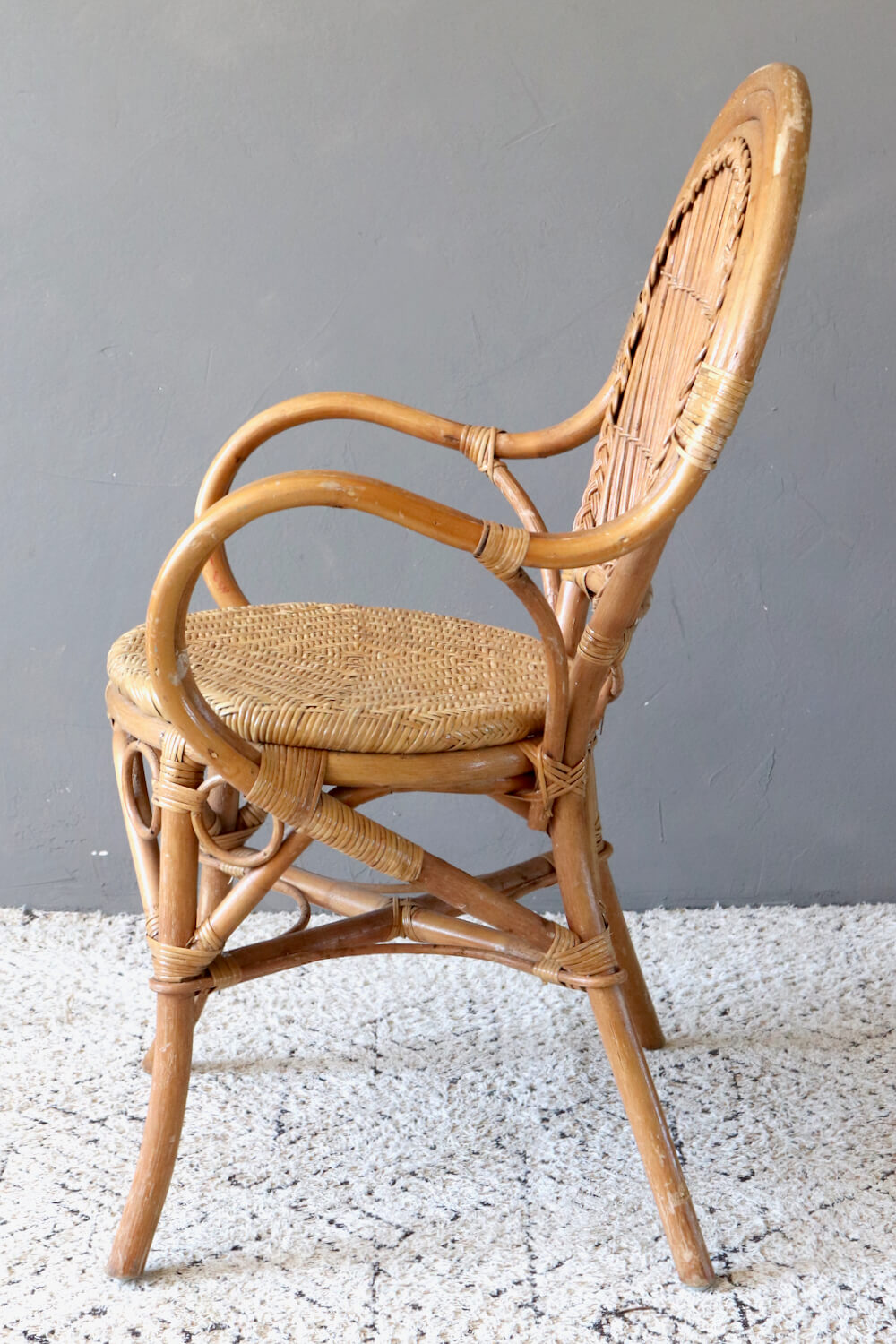 Vintage rattan chair