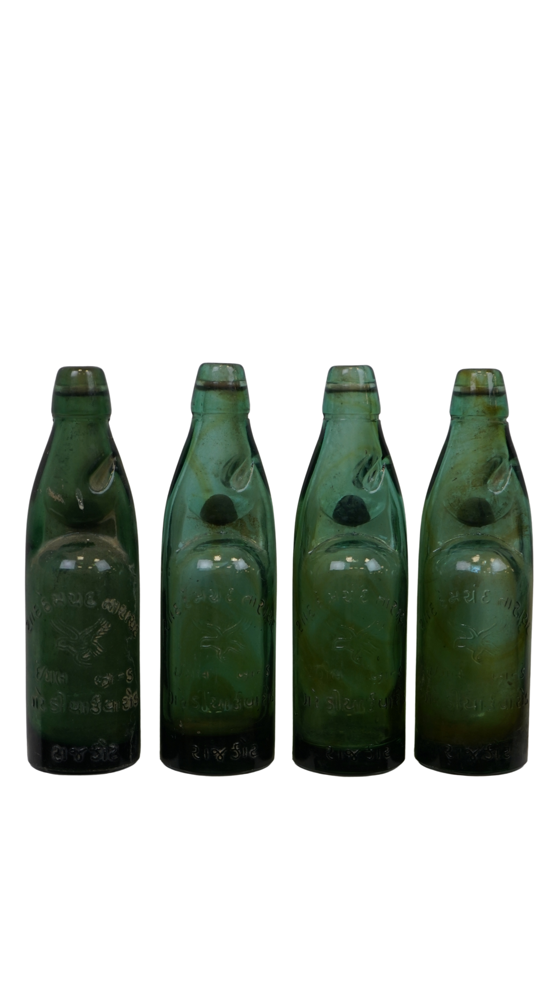 Vintage Codd-Neck-Flaschen – historische Glasraritäten