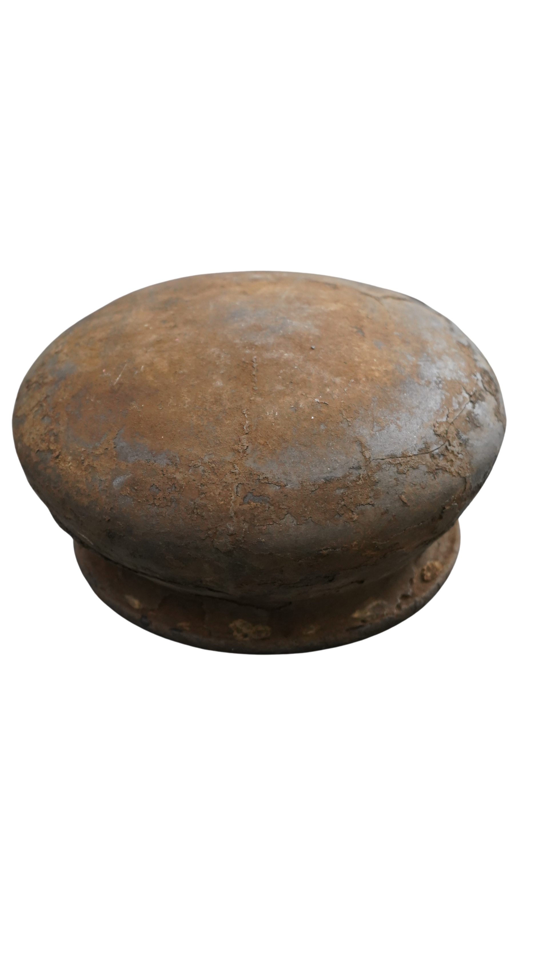Rustikales Vintage-Tongefäß mit außergewöhnlicher Patina