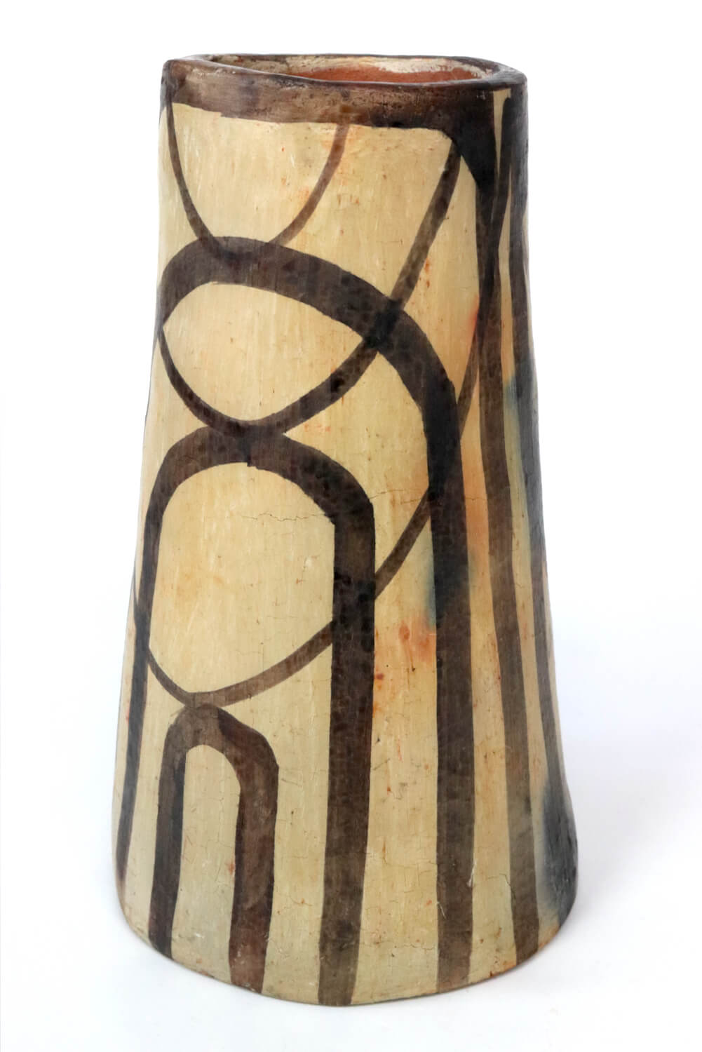 Rustikale Keramikvase Tunesien 30xø18