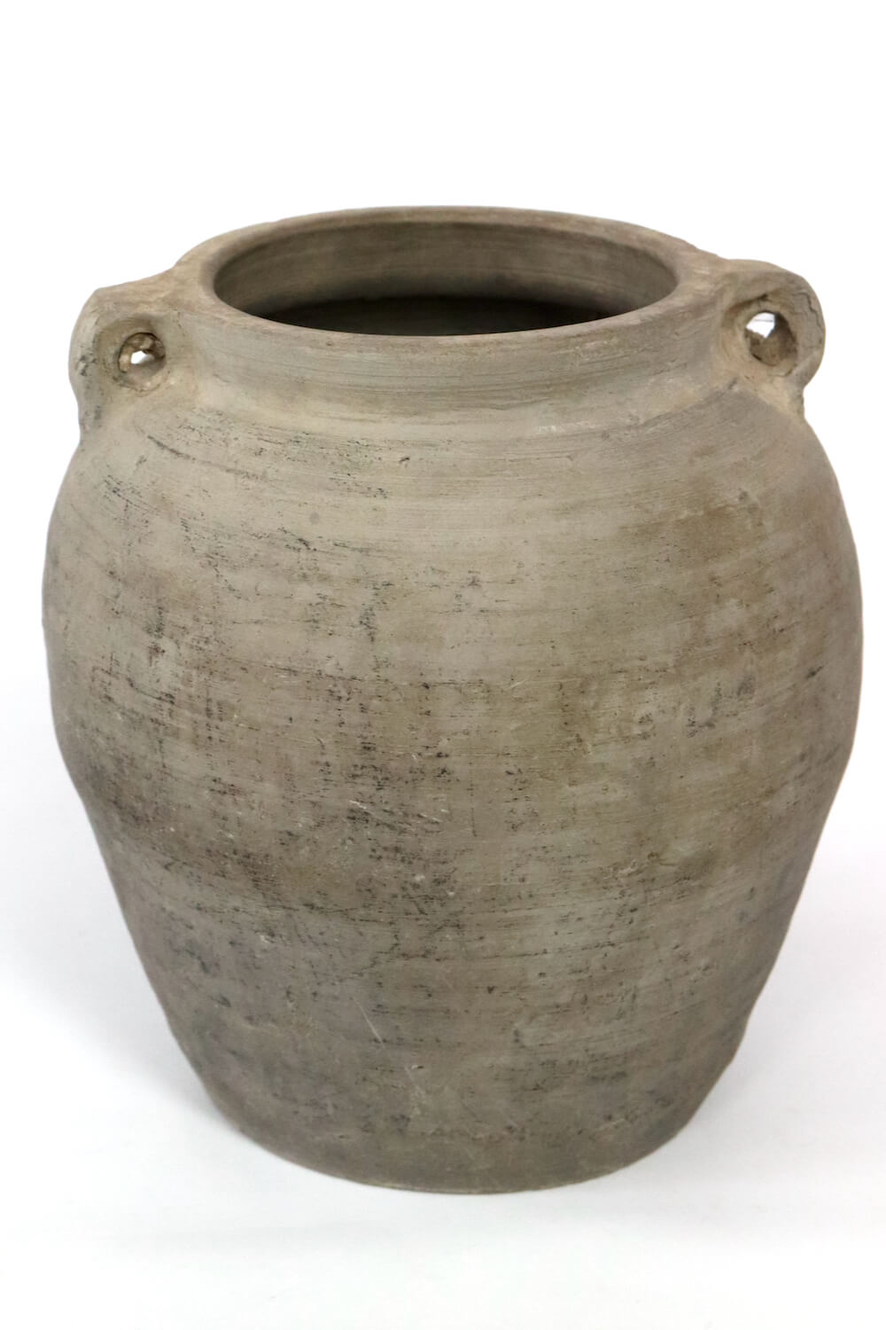 Grauer Terrakotta Topf antik,China 18xø17 Grauer Terrakotta Topf antik,China 18xø17