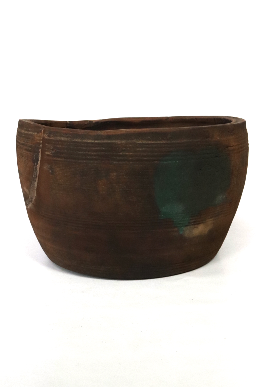 Nepal wooden pot antique Nepal wooden pot antique