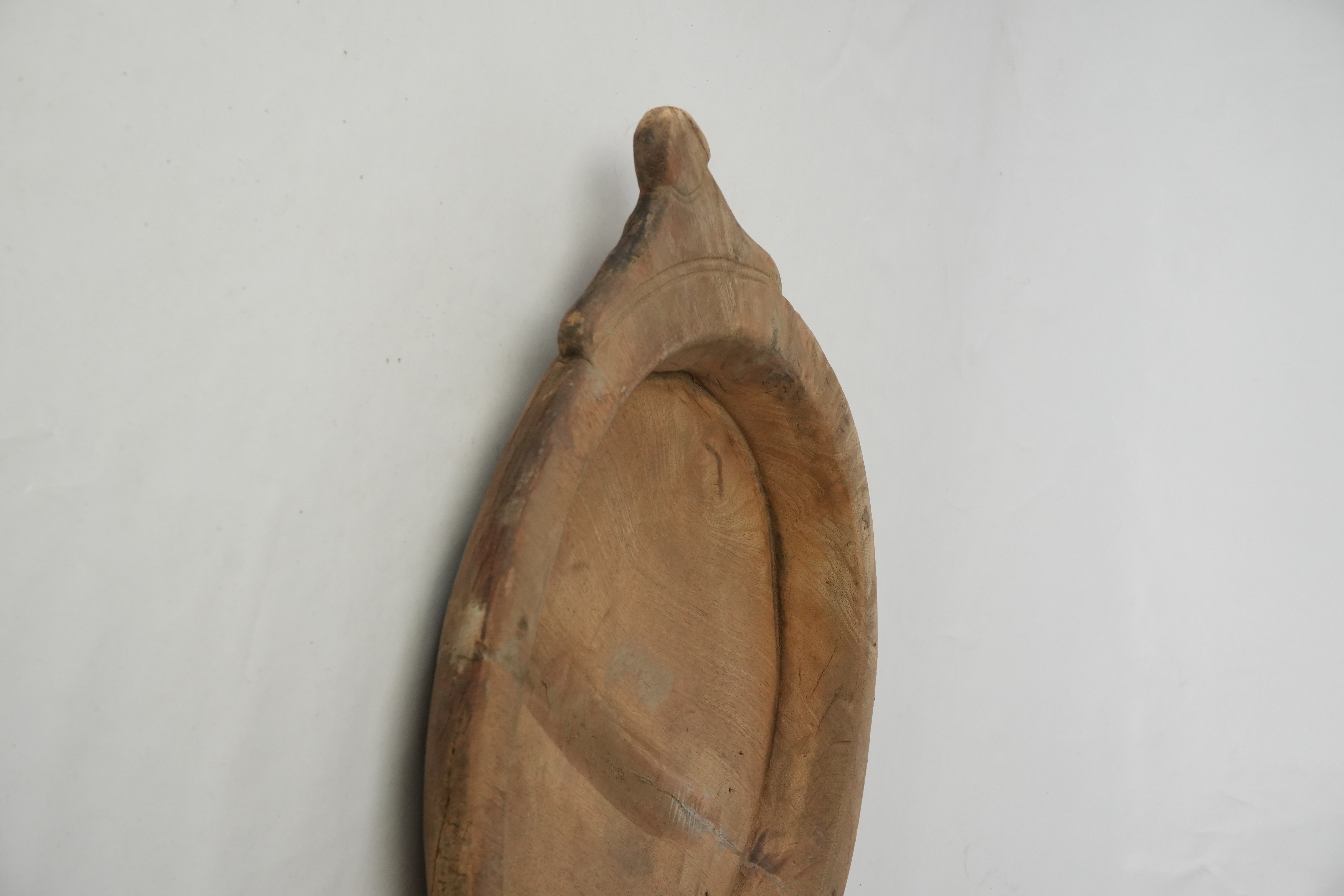 Antique bowl with ears India, Ø 42x54 cm 