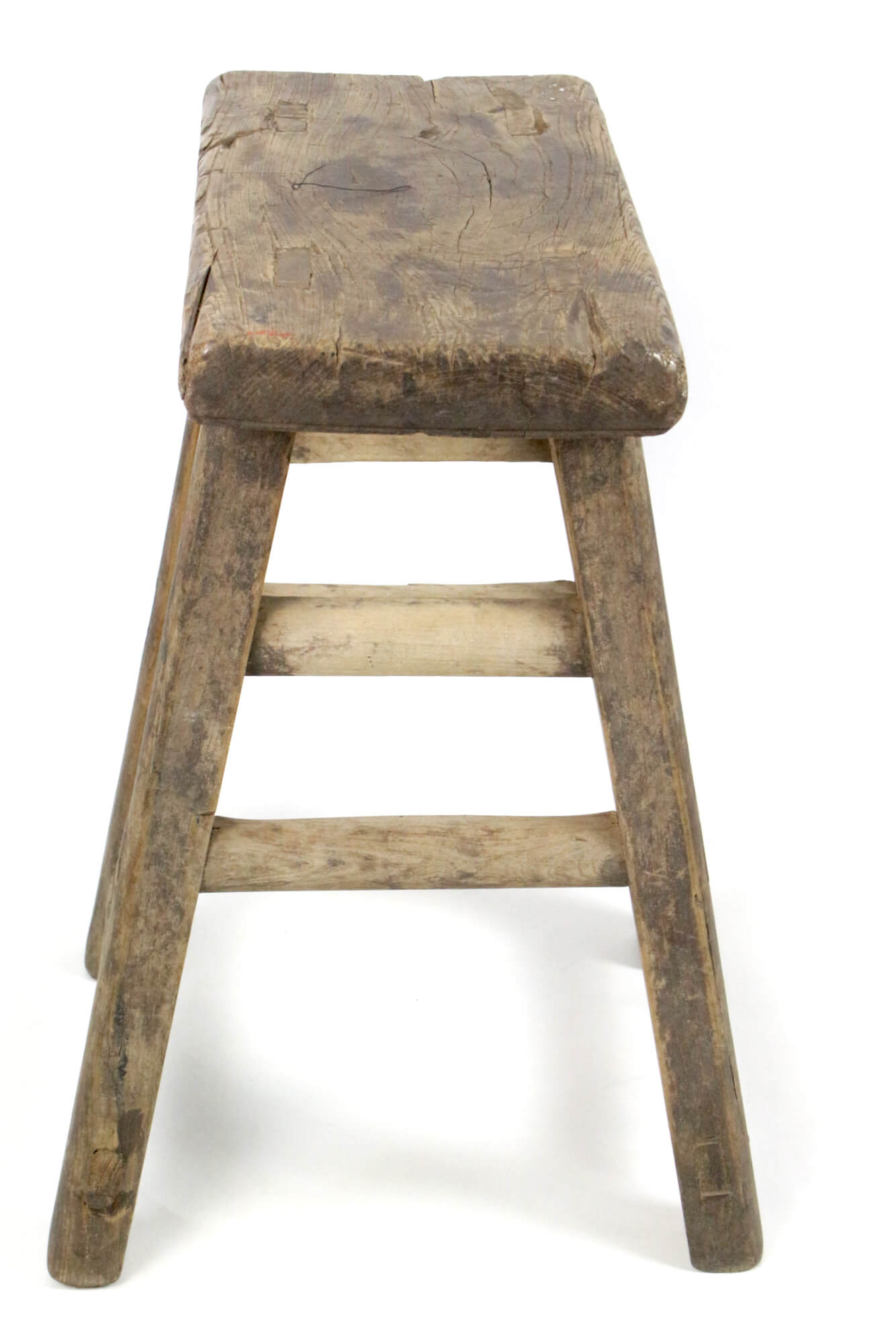 Holzhocker antik rustikal Wabi Sabi Holzhocker antik rustikal Wabi Sabi