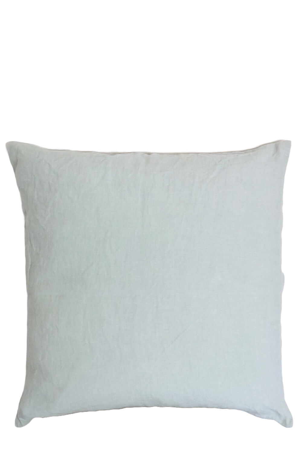 Linen cushion cover light green, 40x40