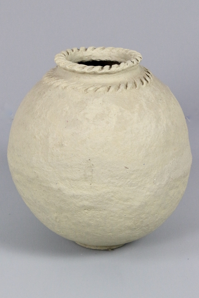 Pappmache topf indien handgemacht Große Pappmaschee Vase, 44xø37