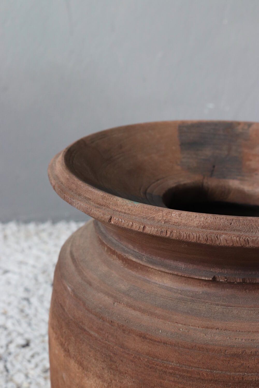 Big Nepal wooden pot 31xø27